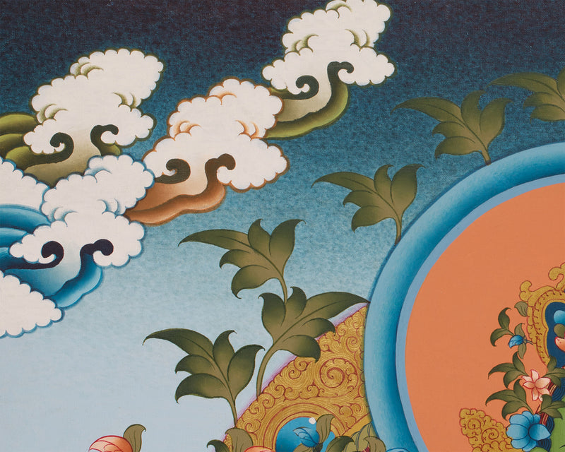 Religious Green Tara Thangka Painting | Mother of Liberation and Compassion