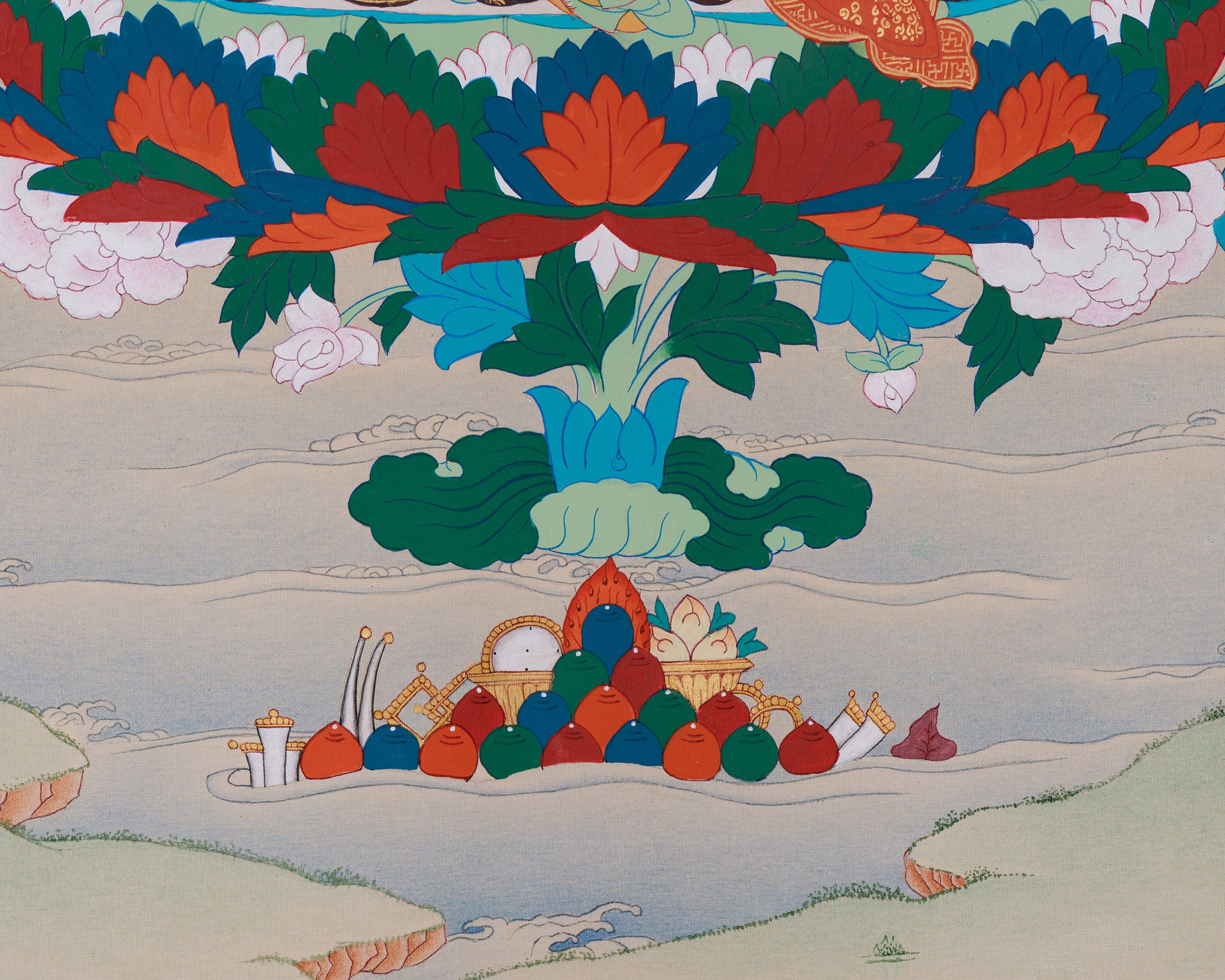 Second Buddha Rinpoche Thangka | Guru Padmasambhava Artwork