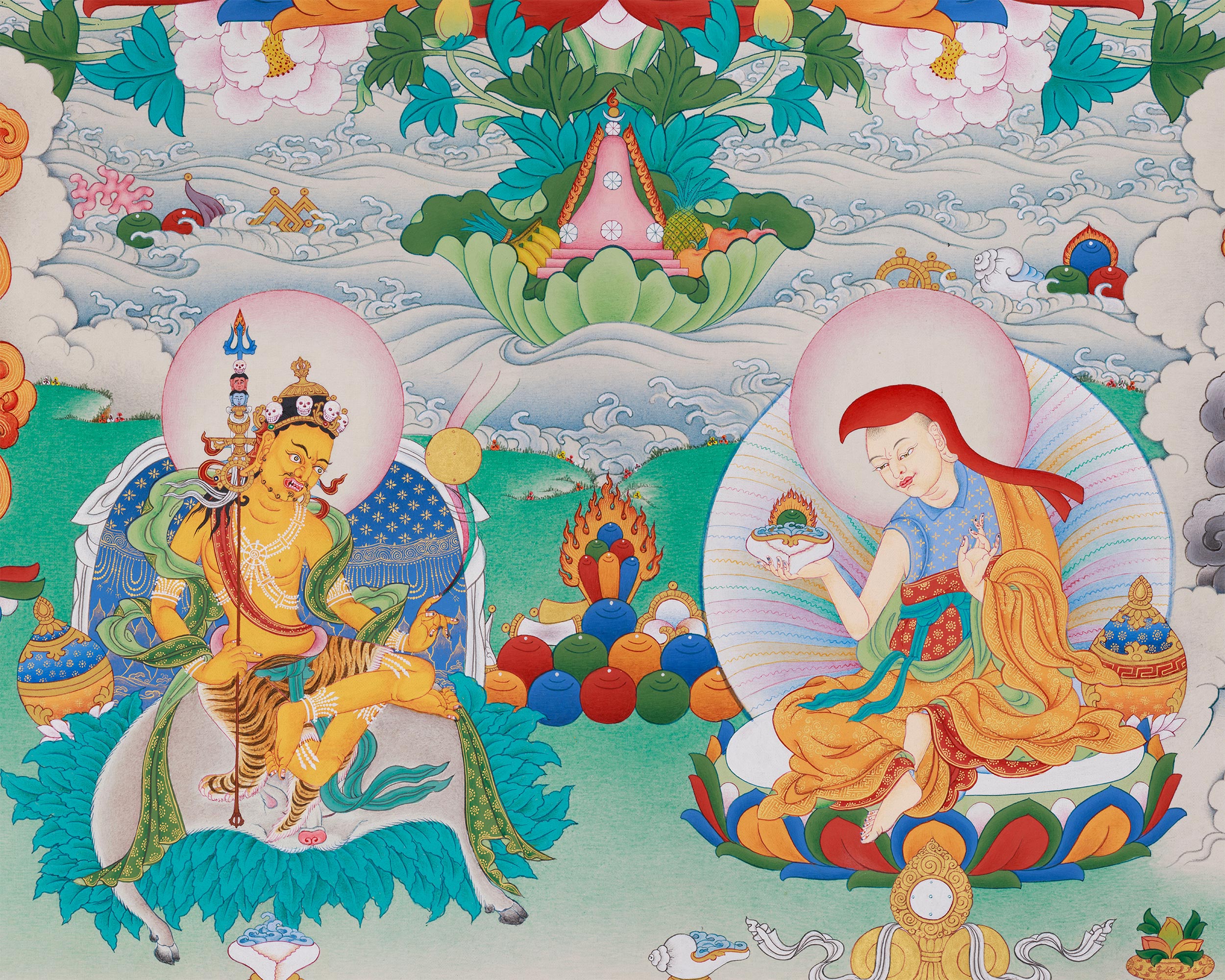 The Eight Manifestations of Padmasambhava | The Vajra Guru’s Divine Forms