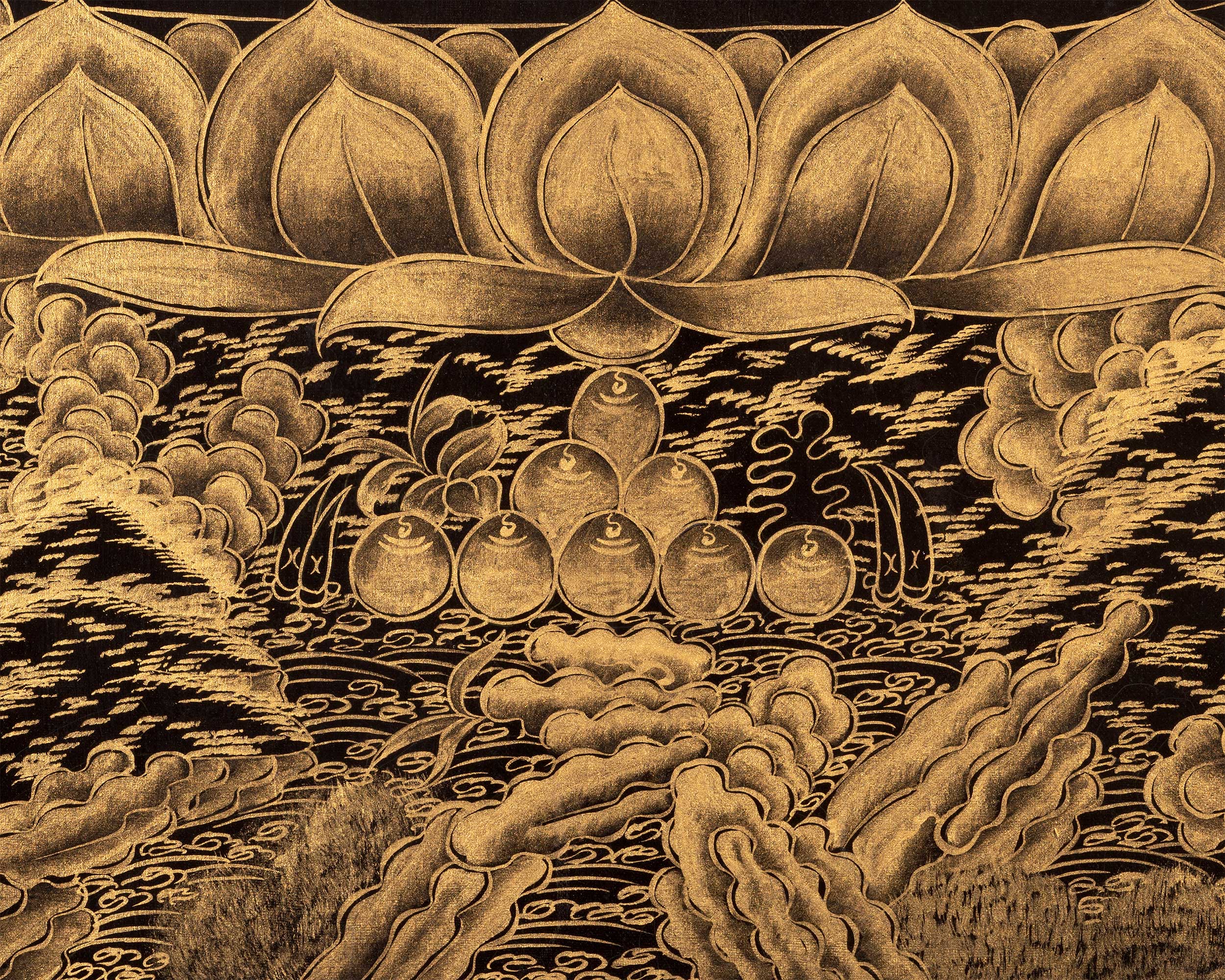 Tibetan Bhaisajyaguru, Healing Buddha Thangka | Buddha for Spiritual Wellness