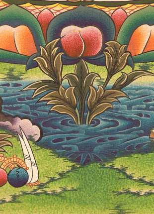 4 Arm Chenrezig Bodhisattva | Compassion Deity Art