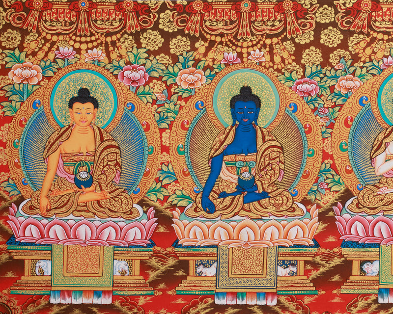 The 5 Dhyani Buddhas | Manifestations of the Five Supreme Wisdoms