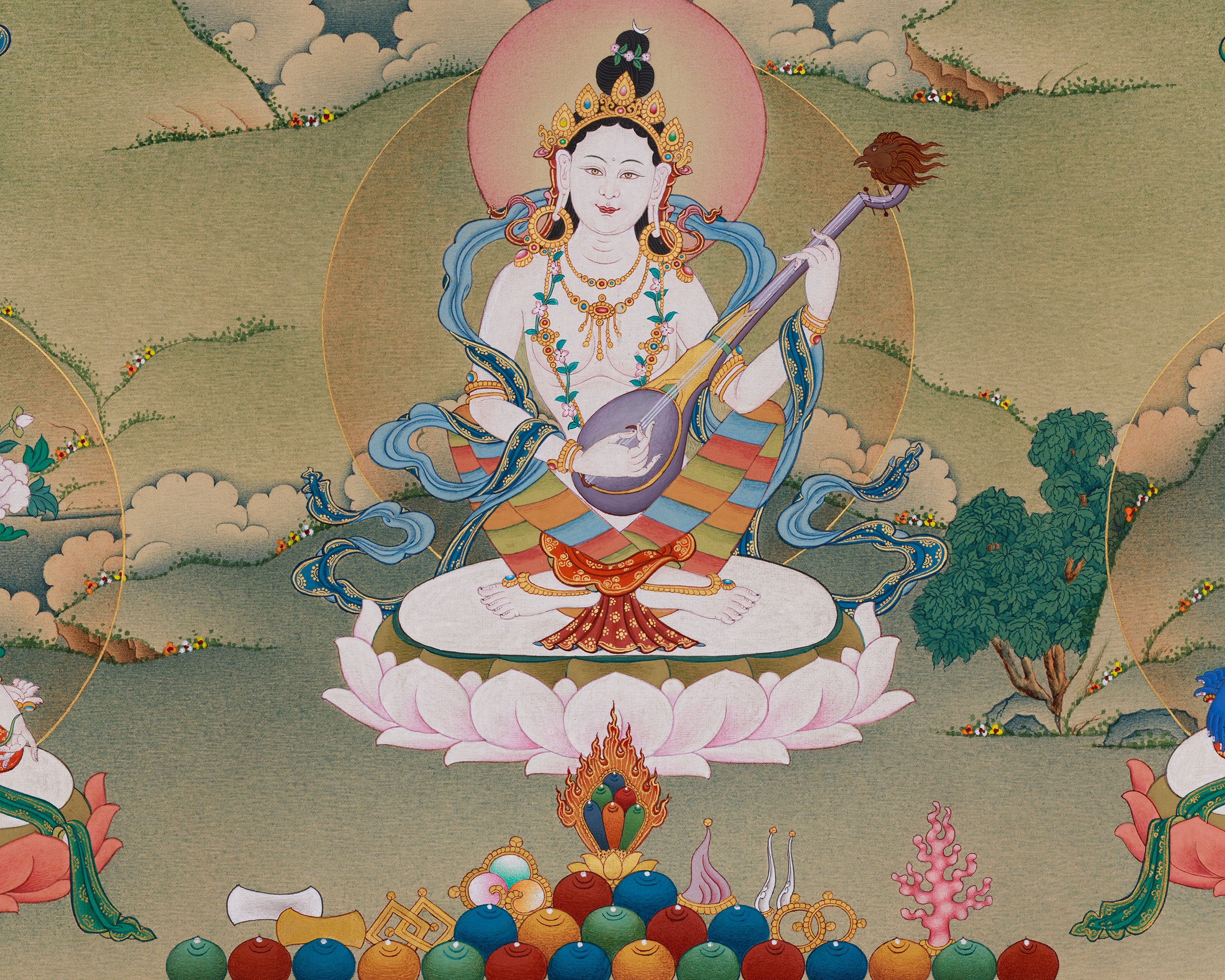 Five Manjushree | The Five Wisdom Aspects of the Enlightened Bodhisattva