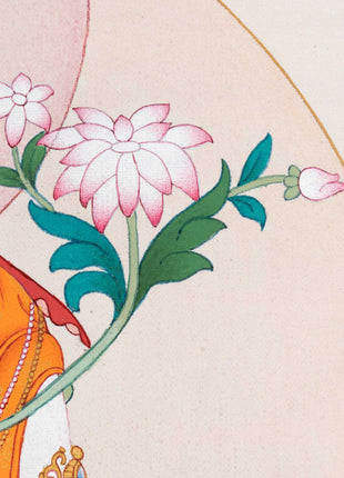Divine Goddess White Tara Thangka