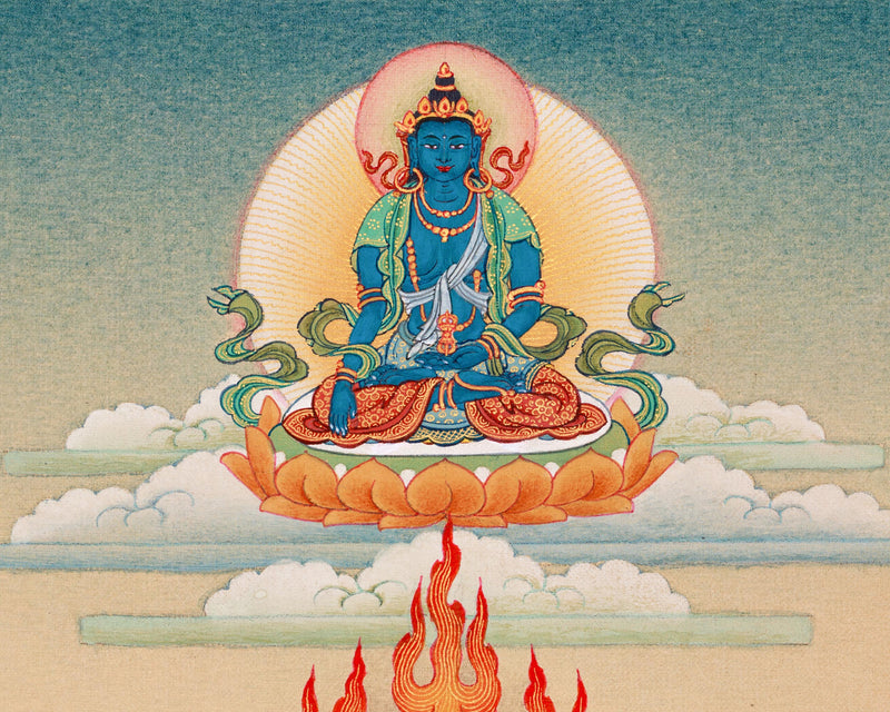 Chakrasamvara and Vajravarahi Yab Yum Thangka | Dakinis, Akshobhya, Sakya Mahakala Spiritual Artwork