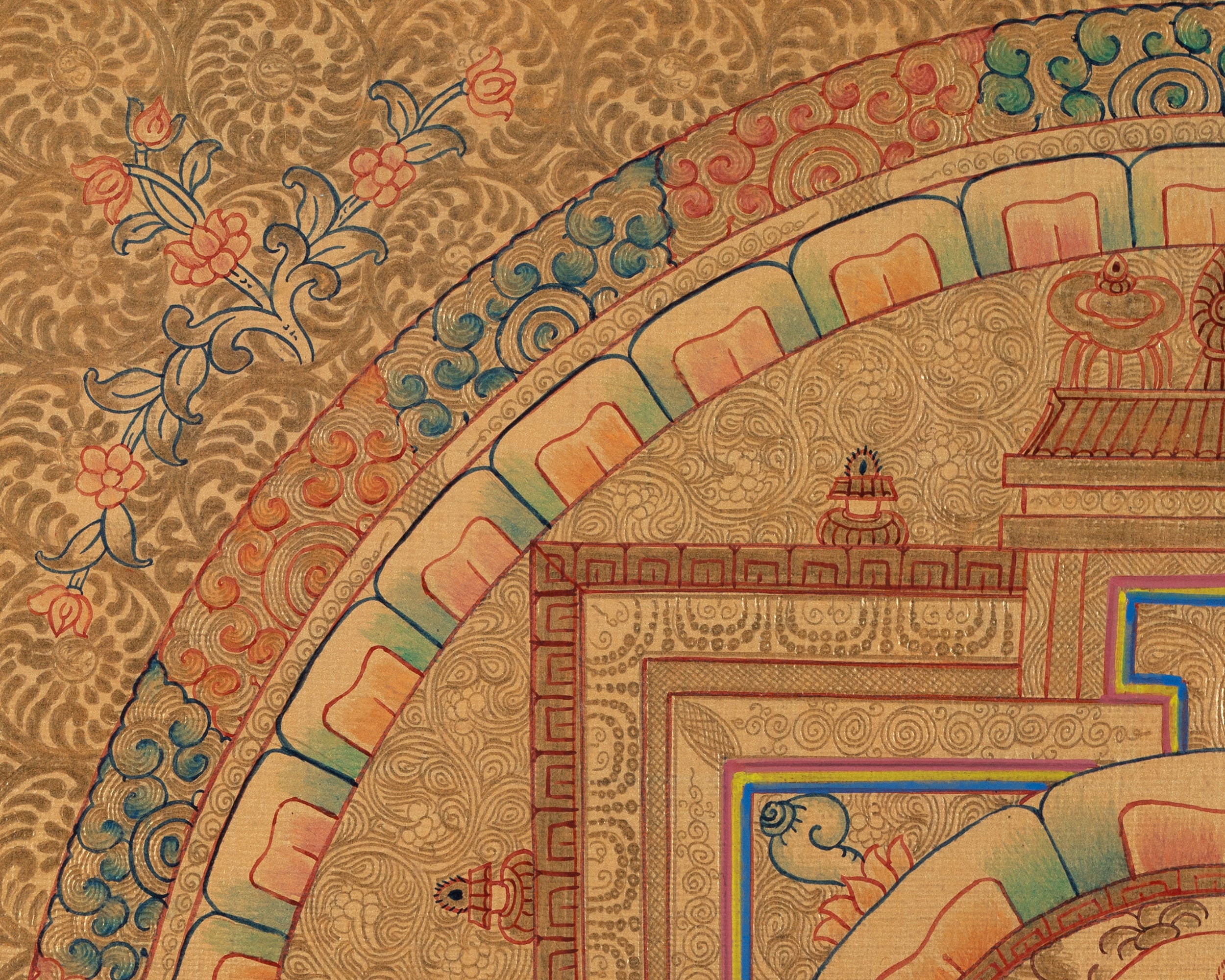 Guru Padmasambhava Mandala | Second Buddha in Peaceful Form