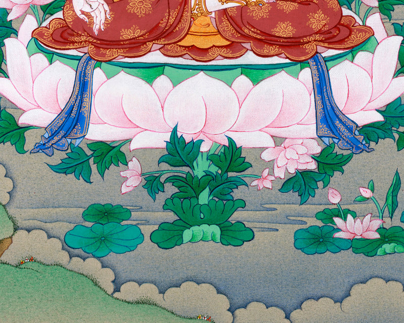 White Tara Thangka – The Compassionate Female Buddha