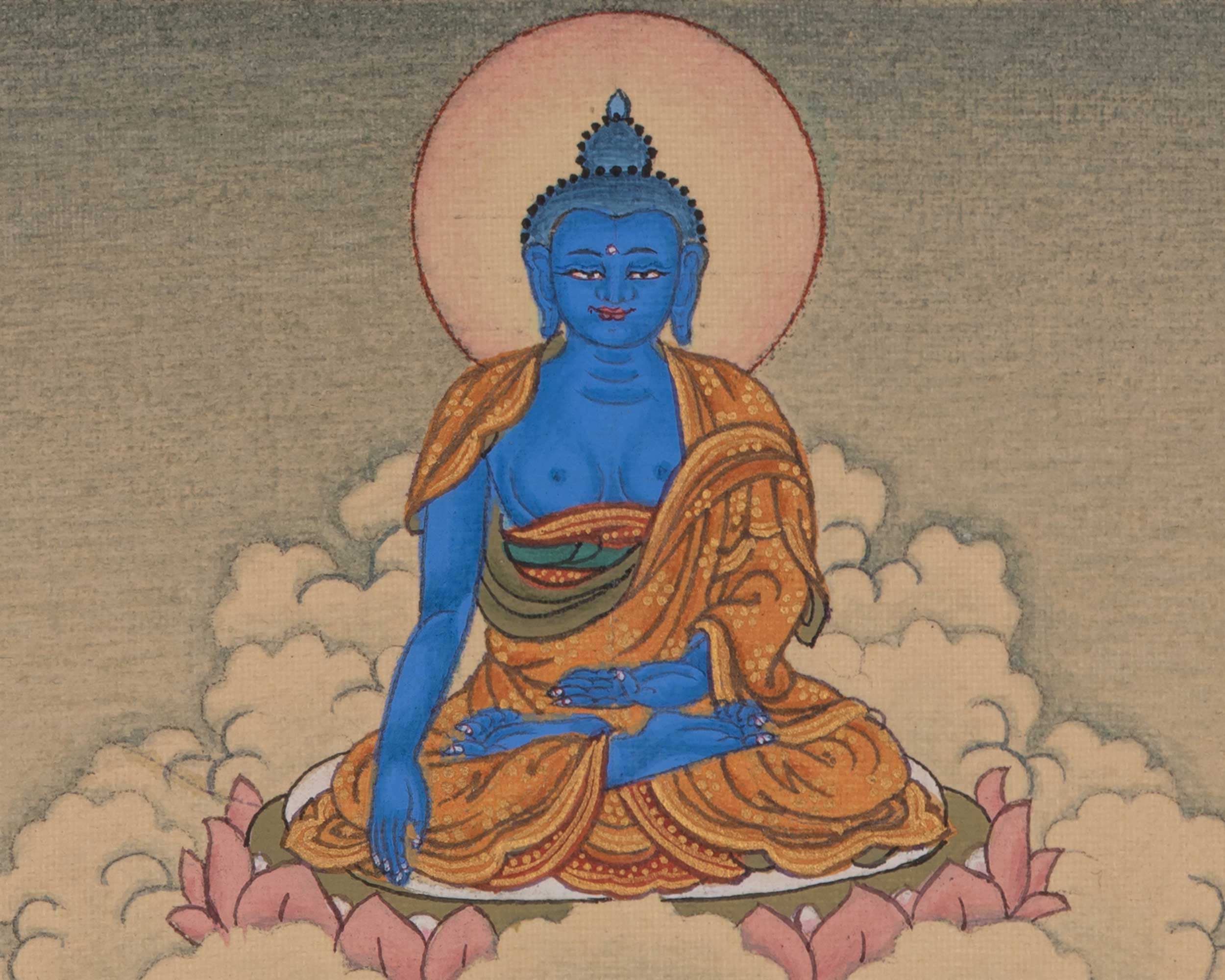Manjushri Jampalyang Thangka | Embodiment of Wisdom | Vajrayana Buddhism