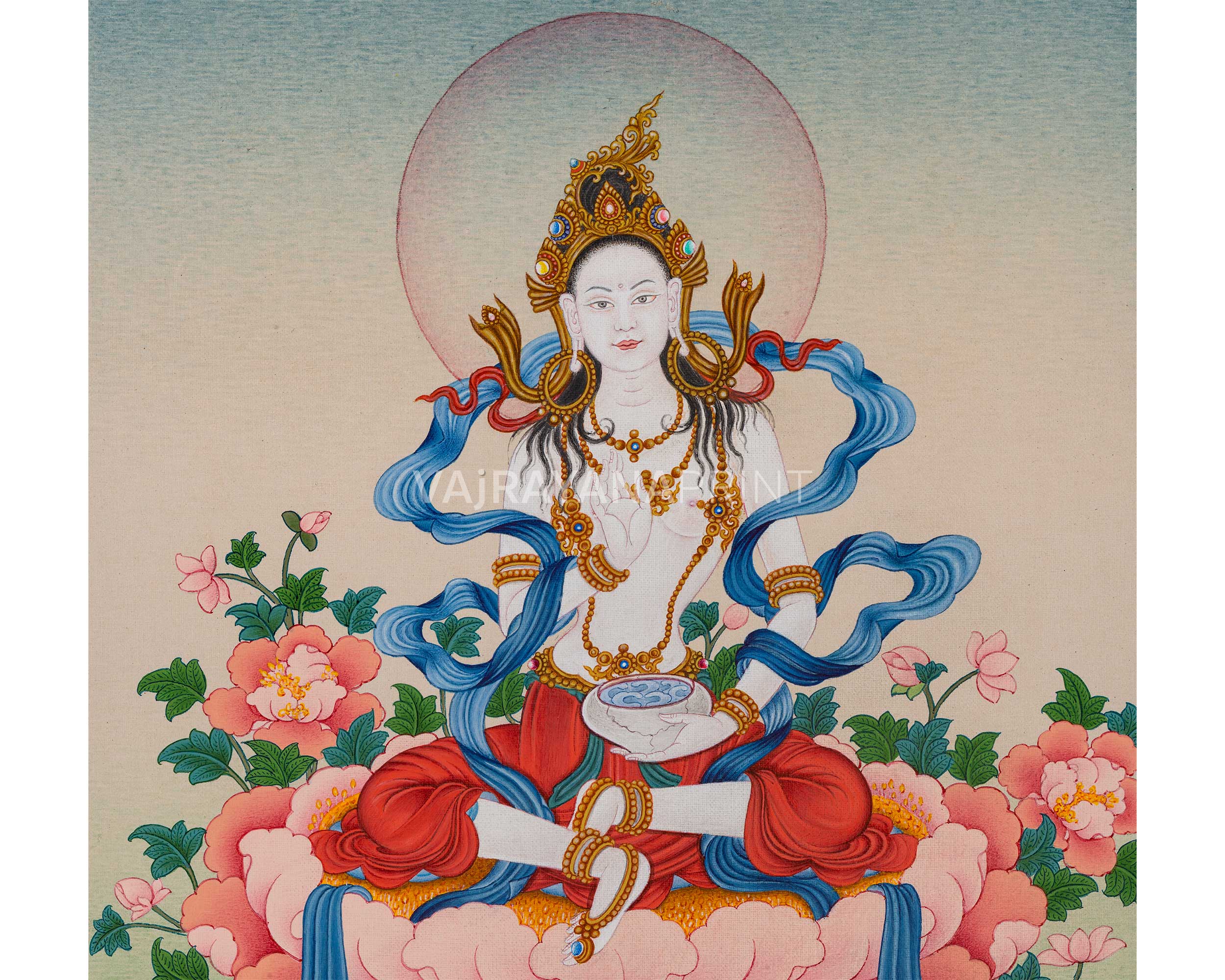 Yeshe Tsogyal and Mandarva| Spiritual Consorts of Padmasambhava
