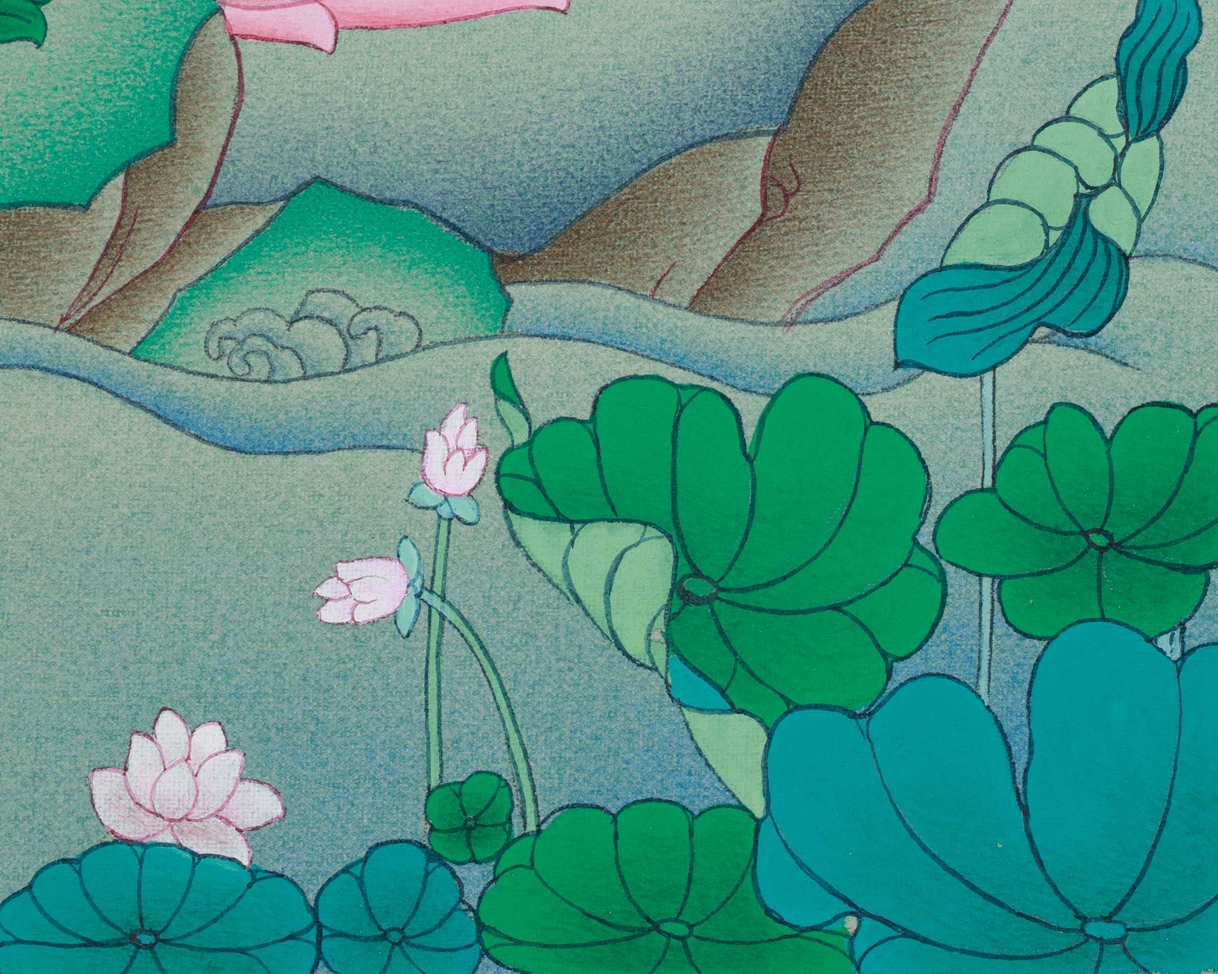 Original Thangka of Supreme Mother Jetsun Dolma | Goddess of Compassion and Protection