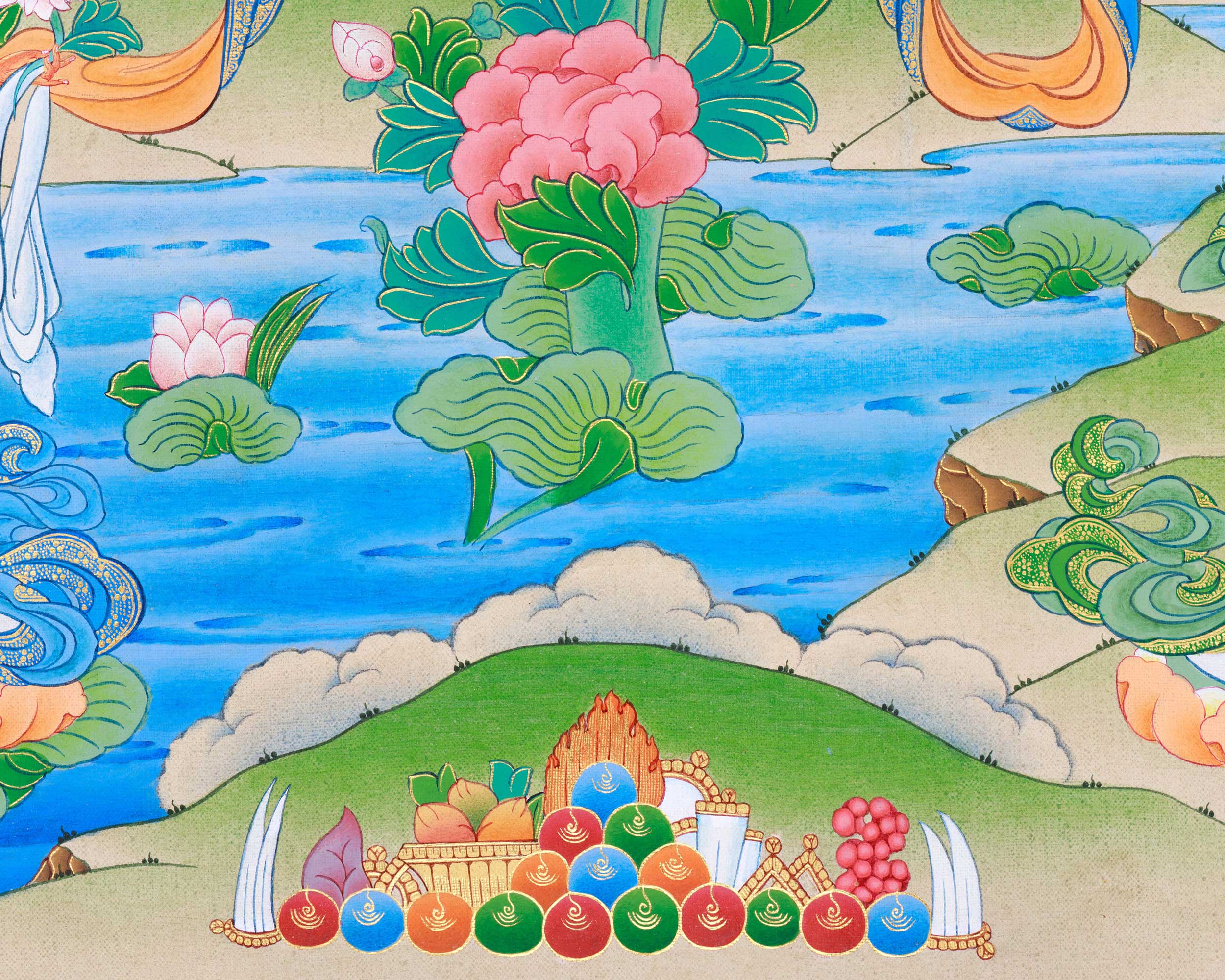 Mother Green Tara Thangka | The Compassionate Mother of Liberation | Traditional Artwork