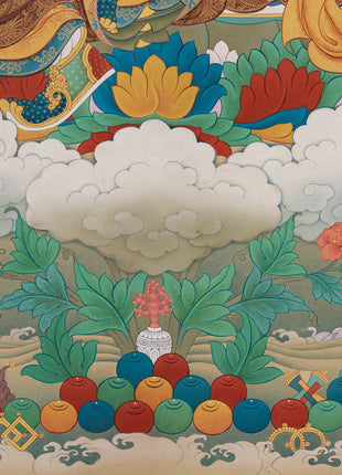 The Great Master Guru Rinpoche Thangka | Exclusive Art of Enlightenment