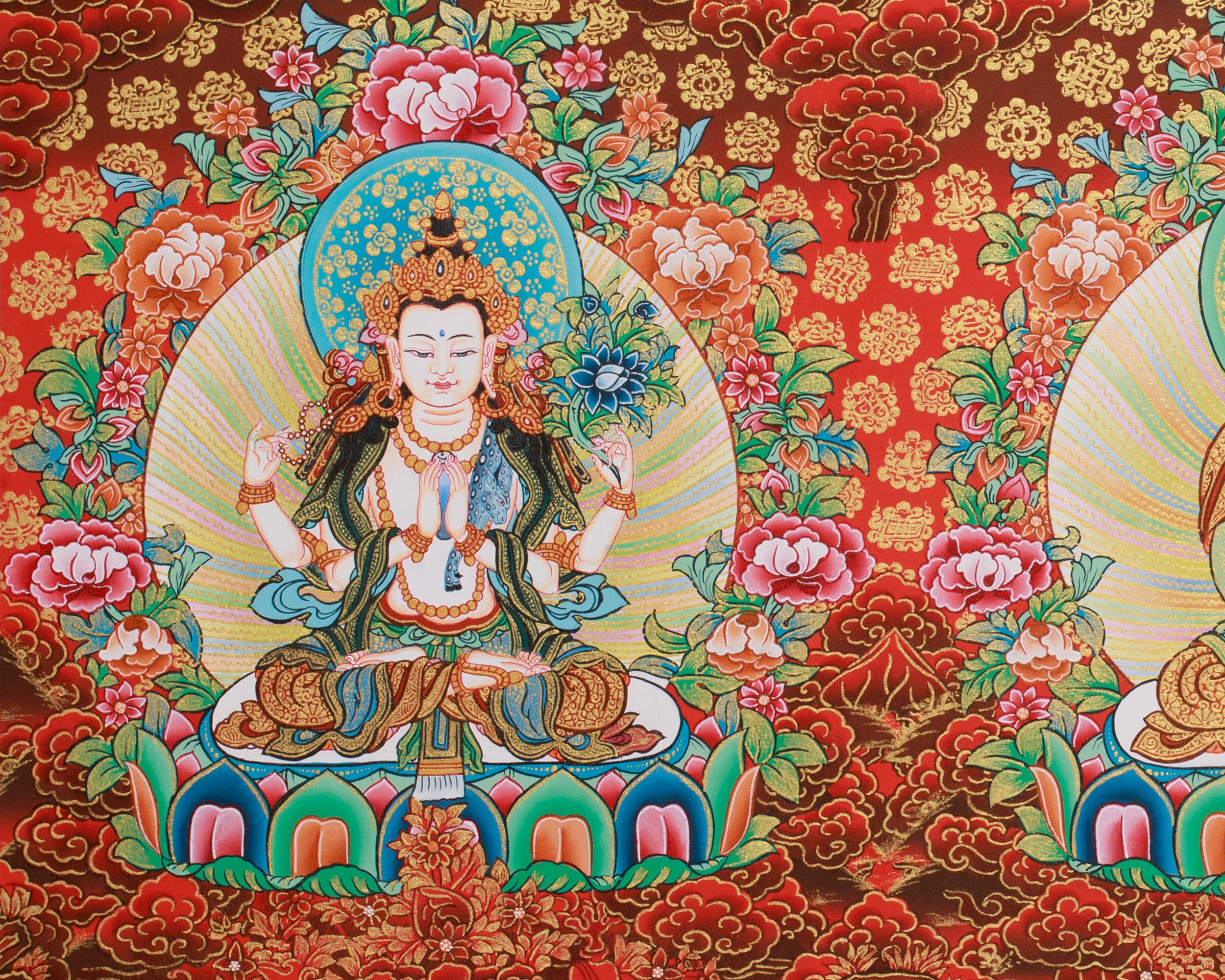 Three Paths to Enlightenment | Divine Union of Amitabha’s Light, Manjushri’s Wisdom, and Chenrezig’s Compassionate Grace