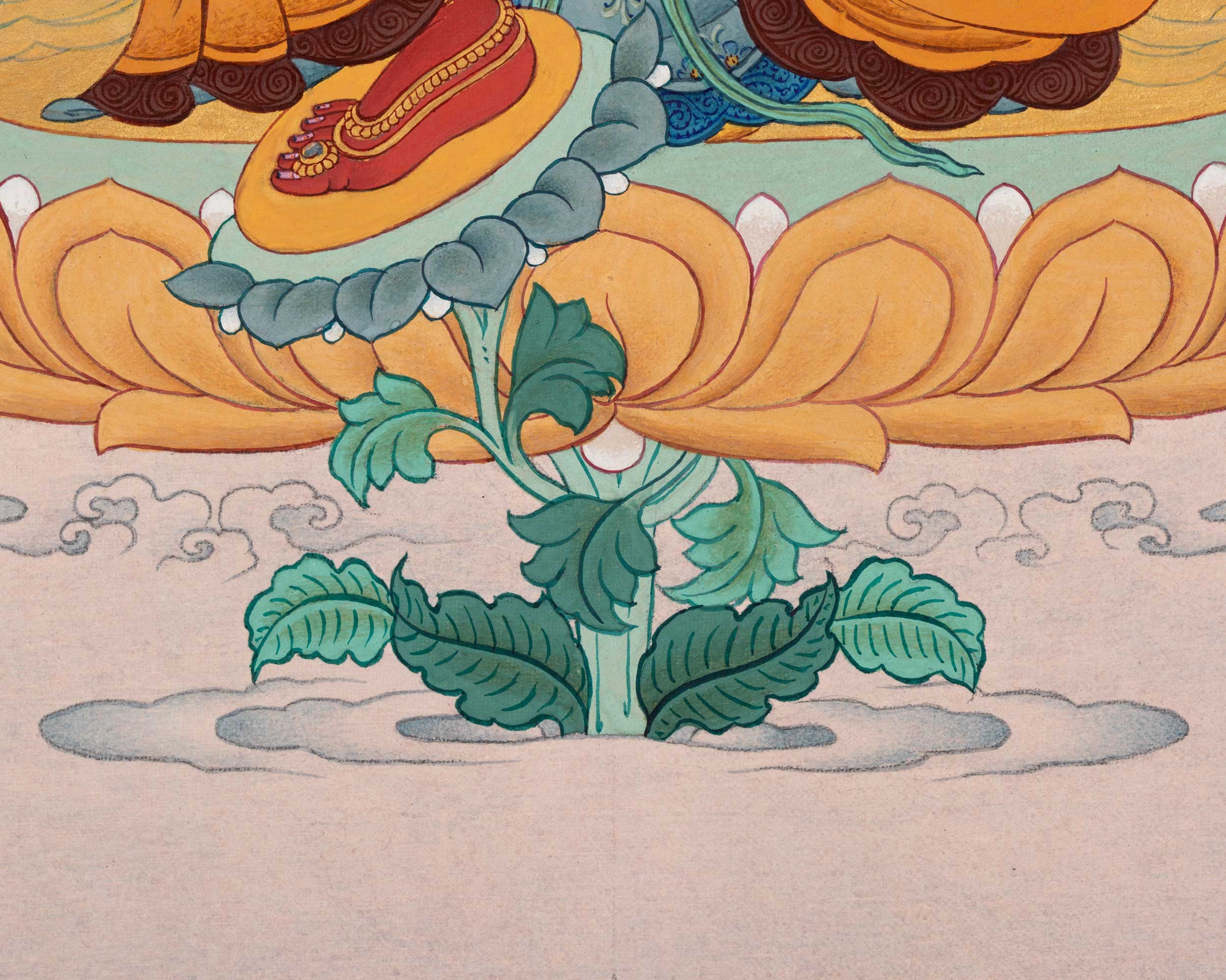 Raga Nisudana Tara | 21 Tara of Surya Gupta Thangka