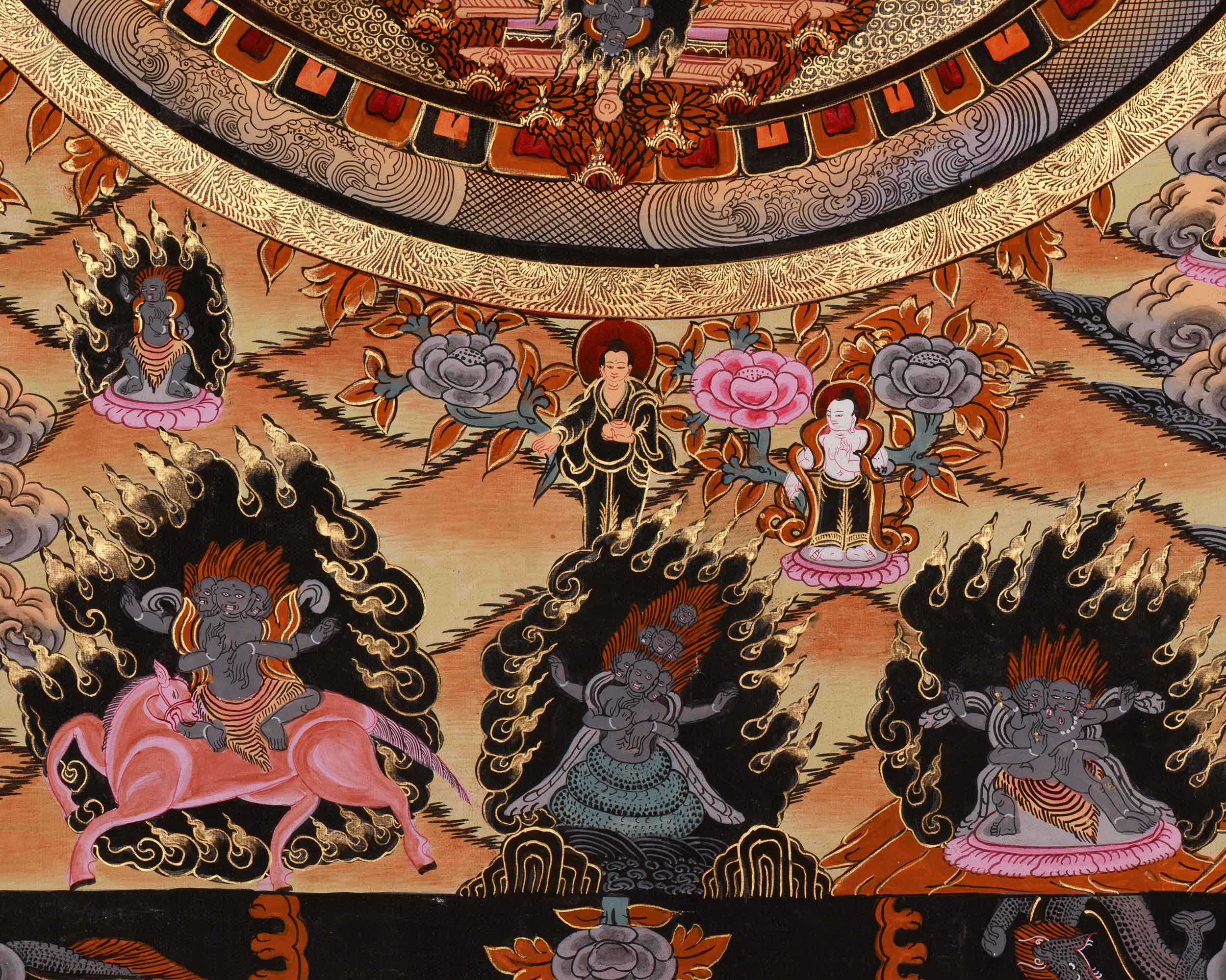 Mayadevi Mandala Painting | The Mother of the Buddha