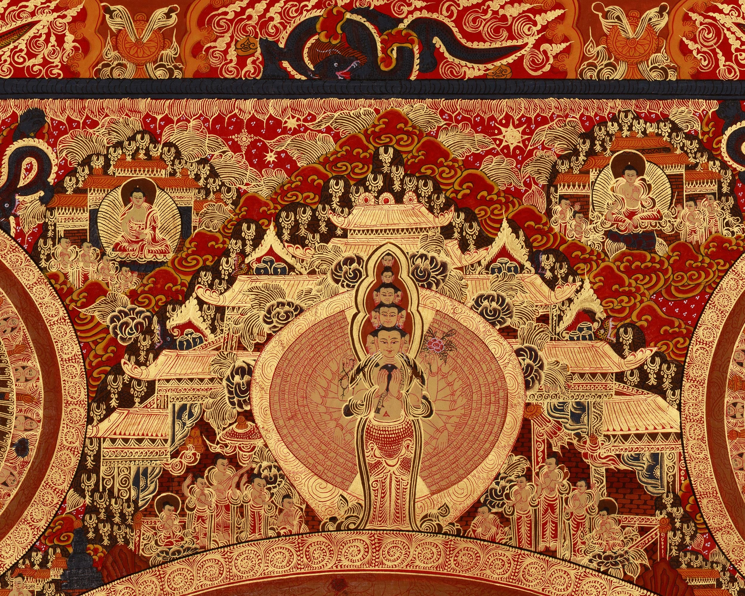Divine Buddha Mandala | Timeless Symbol of Enlightened Wisdom