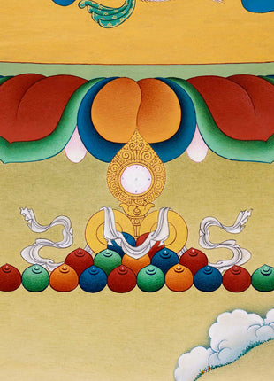 Feirce Power, Wrathful Compassion Vajrapani Thangka