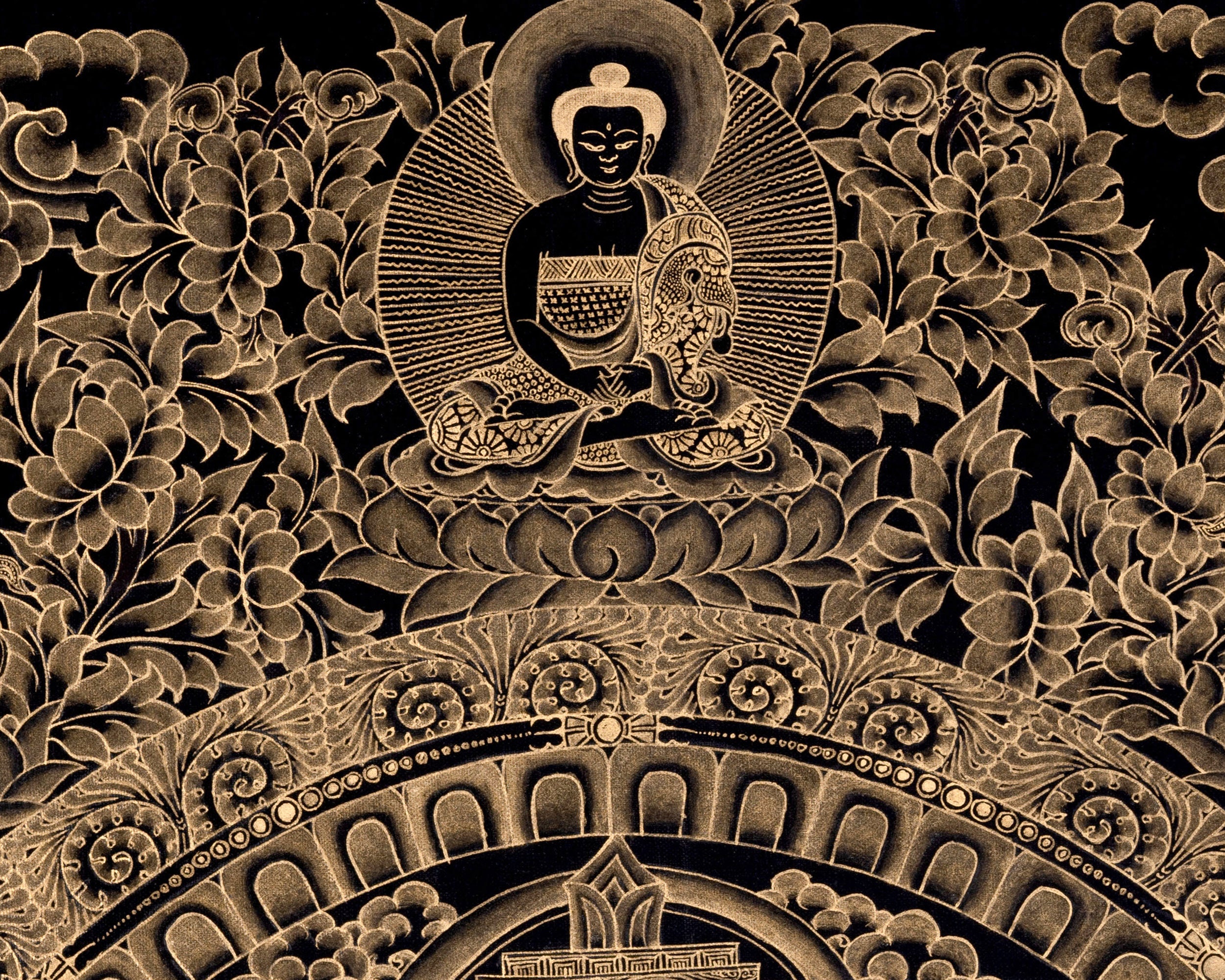 Buddha Shakyamuni Mandala | Radiance of Enlightenment | Historical Buddha