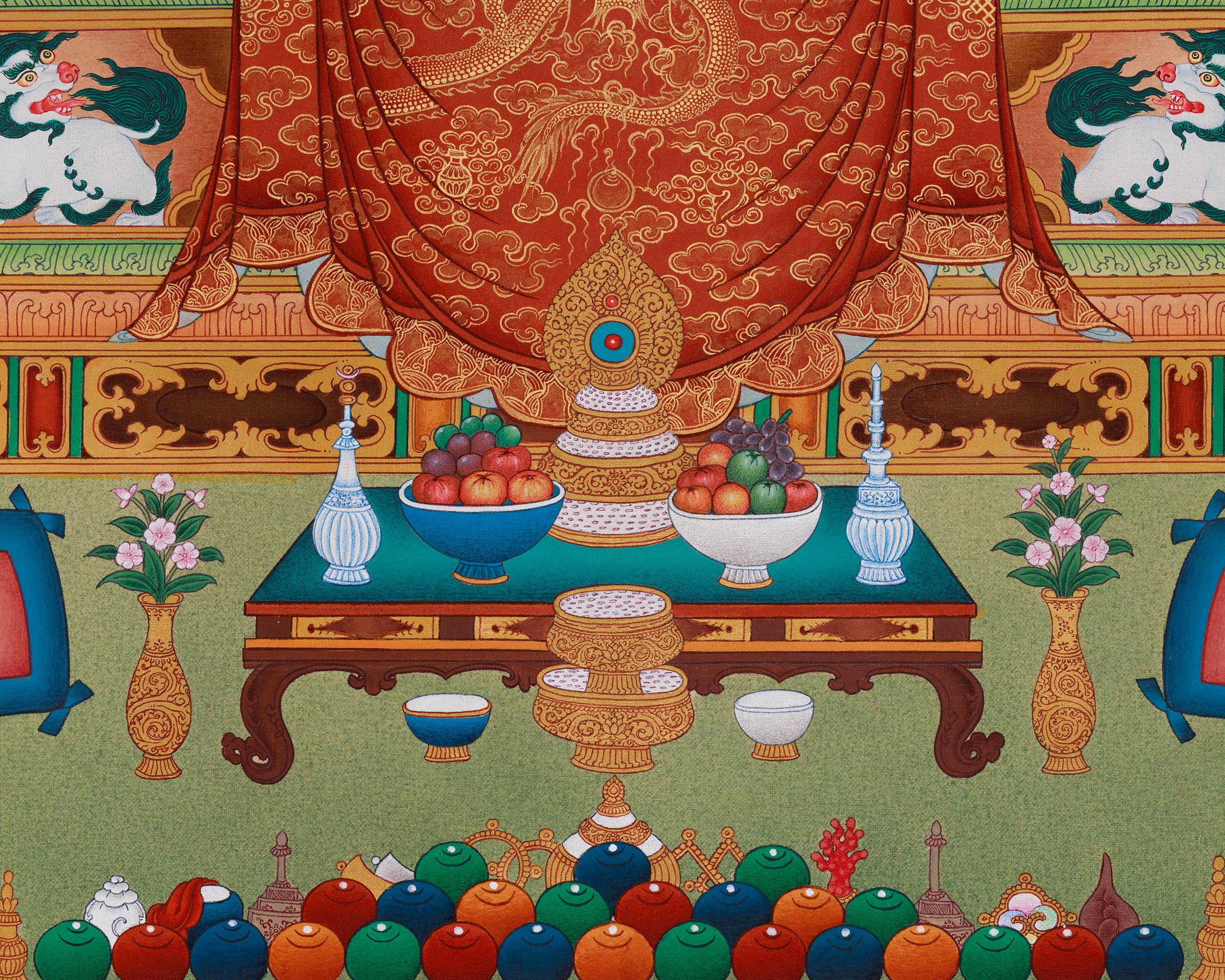 Shakyamuni Buddha With Disciples Art | The Historical Buddha
