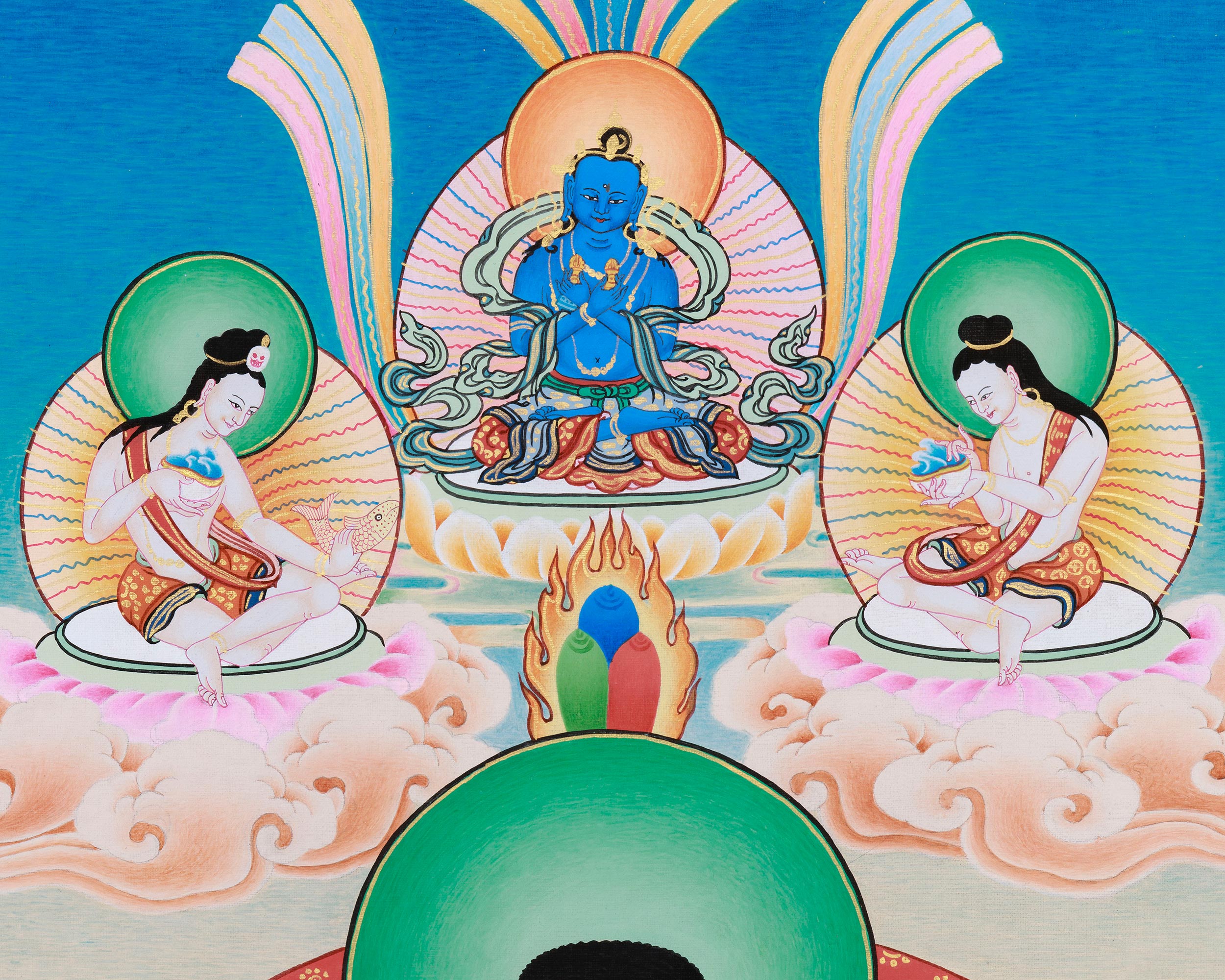 Marpa Buddhist Art | A Founding Master of The Kagyu Lineage | Tibetan Deity