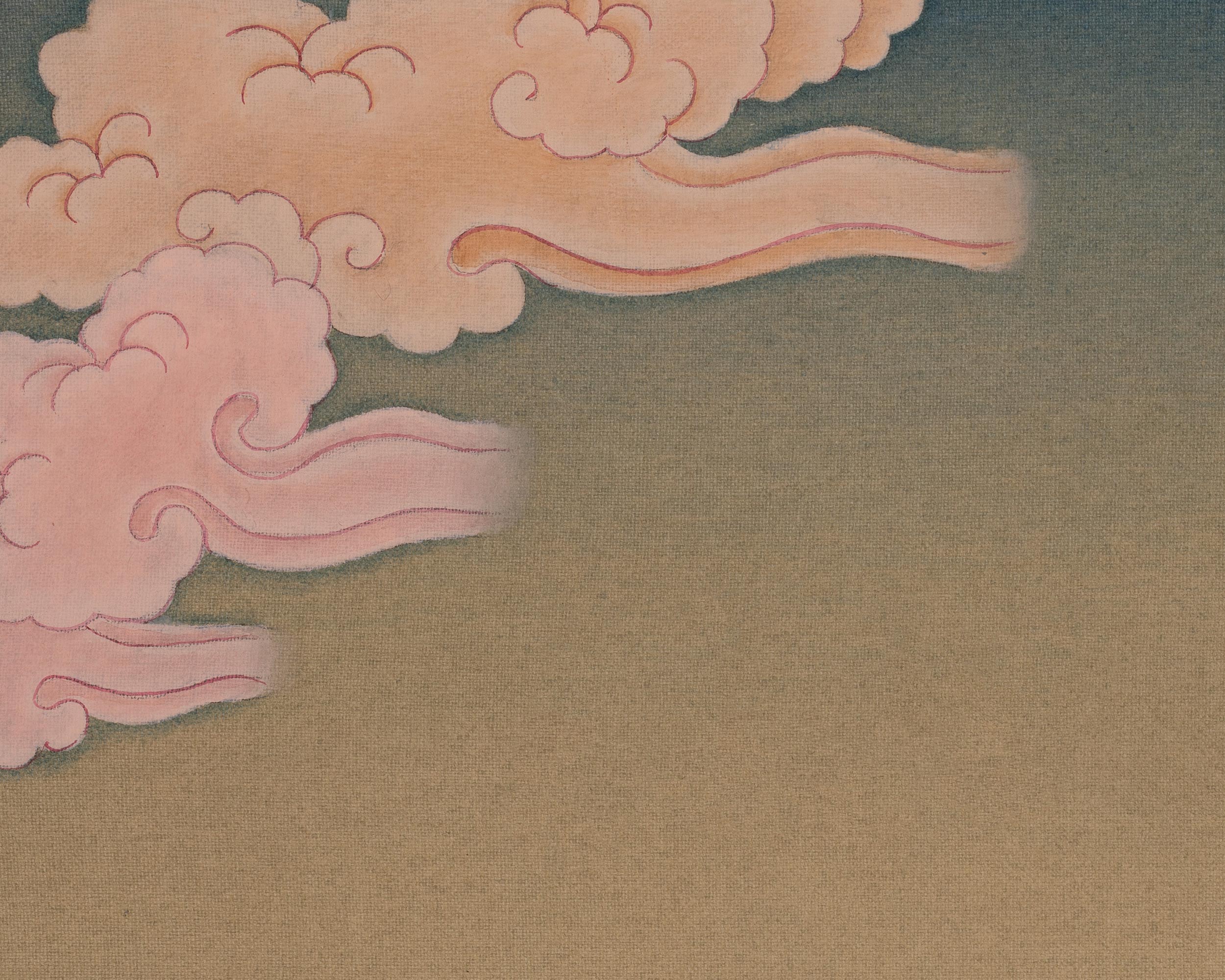 White Tara Seven Eyed Deity | Longevity Artwork | Thangka Painting