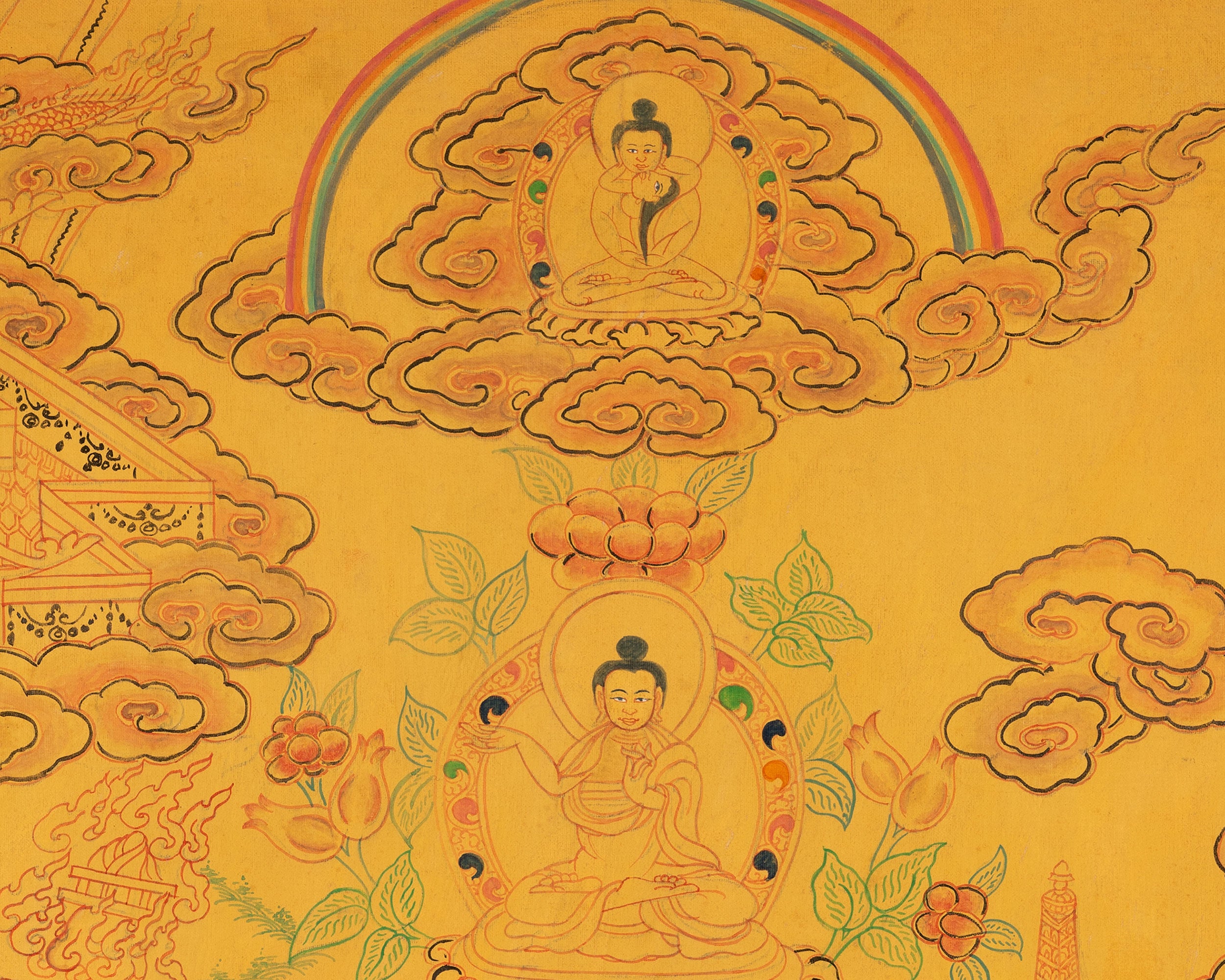 Shakyamuni Buddha Life Story | Tibetan Artwork