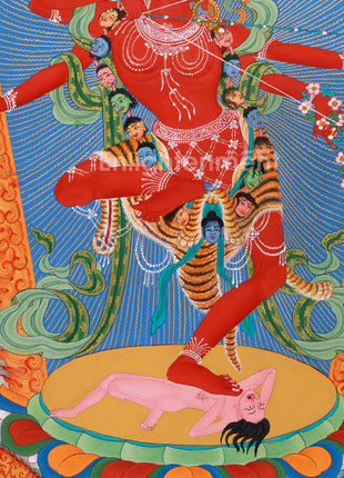 Kurukulla, Takirajja & Ganesha, Dynamic Three of Magnetizing deities of Vajrayana