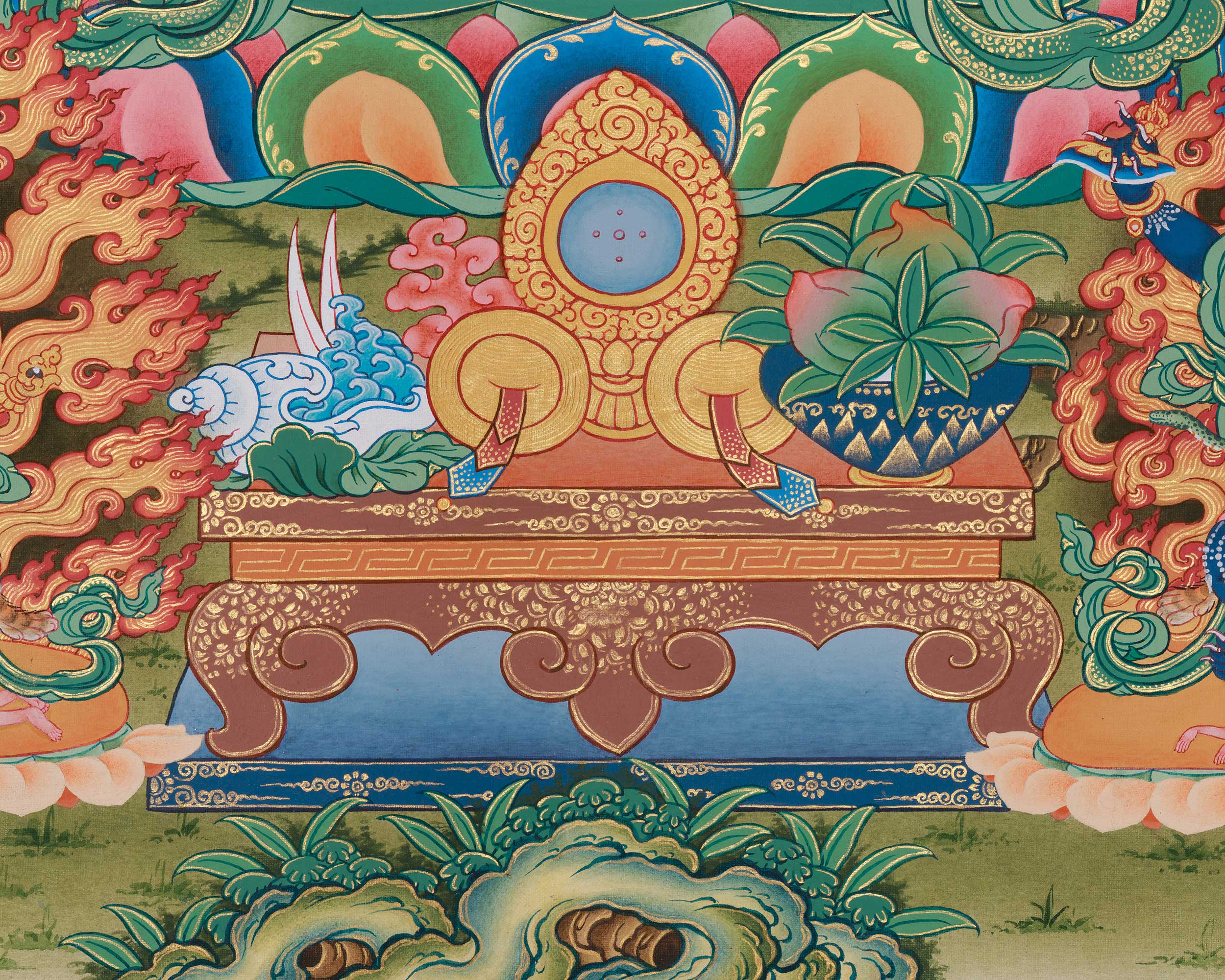 Traditional Guhyasamaja Thangka | Vajrayana Buddhism