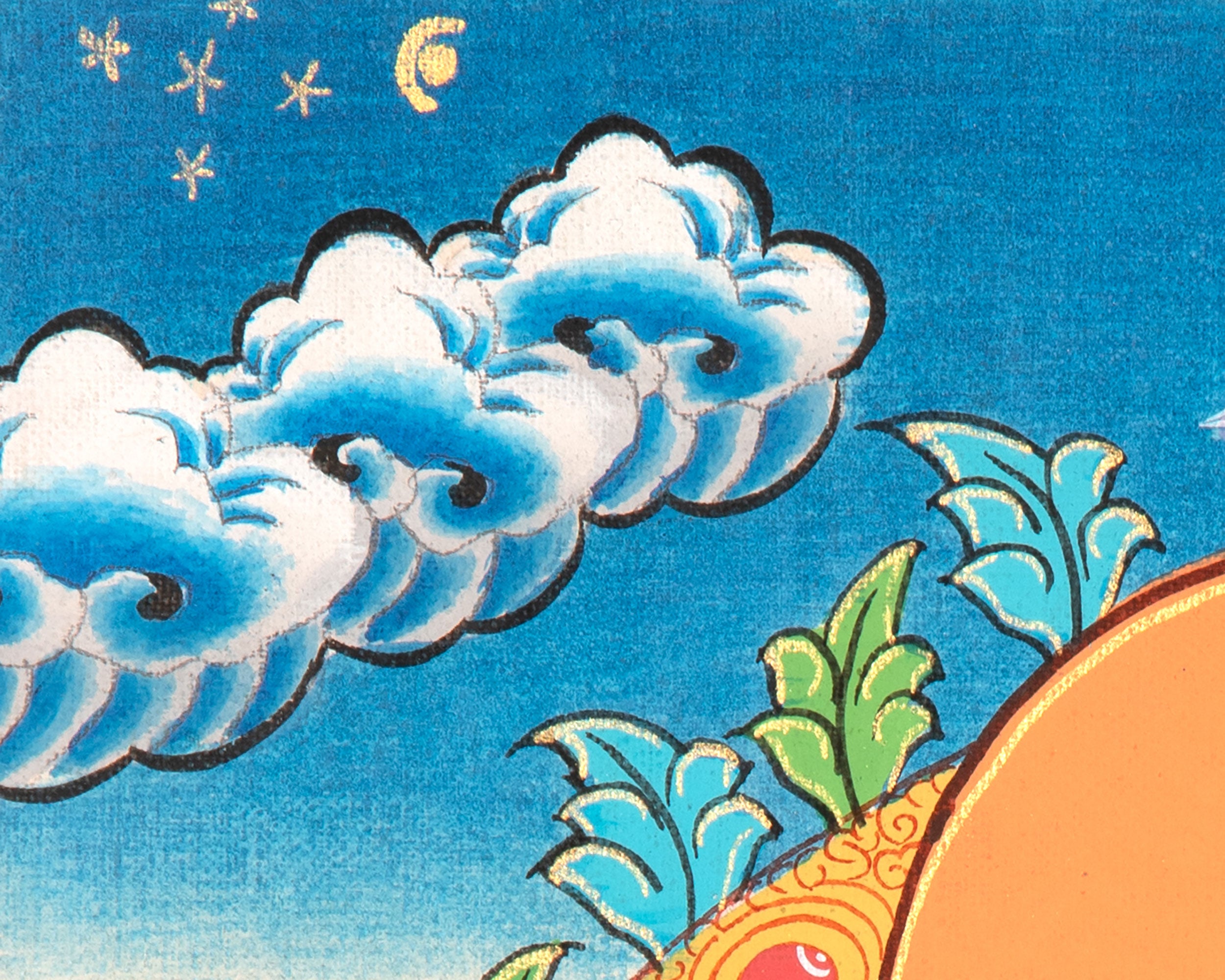 Chenrezig Thangka | Sacred Thangka Painting for Meditation and Good Luck