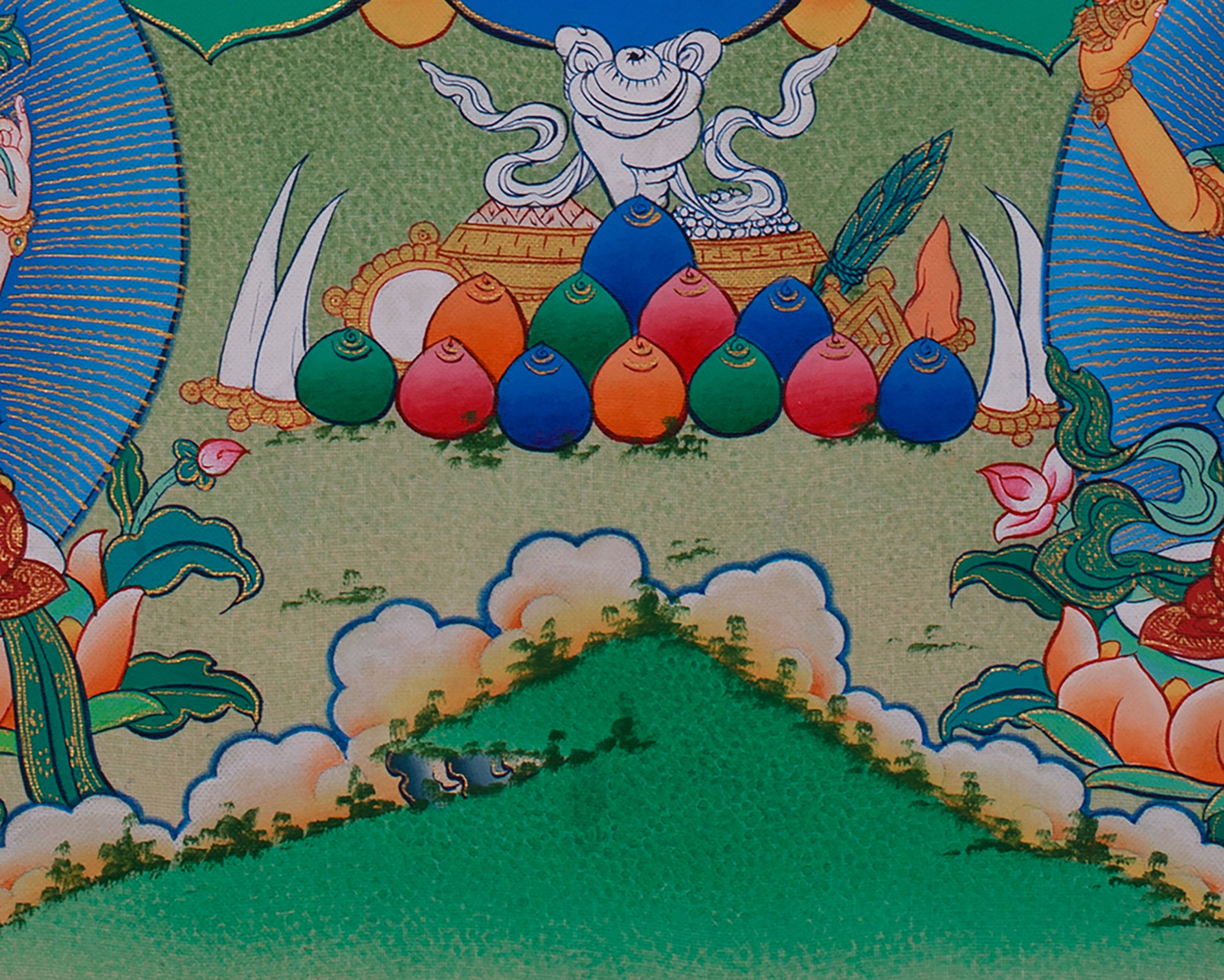 Vajrapani Thangka | Sacred Symbol of Power and Protection