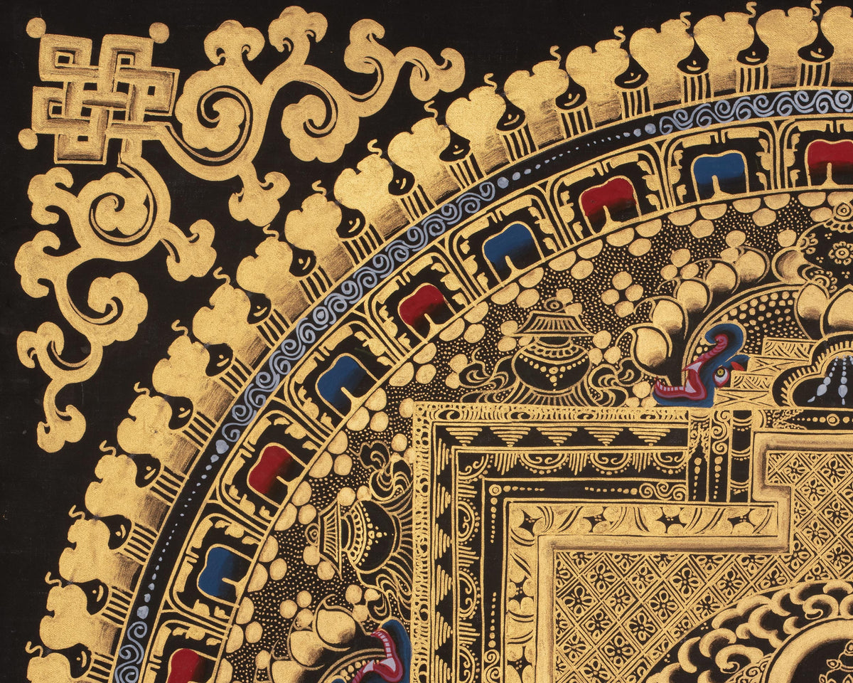 Chenrezig Mandala Artwork | Bodhisattva of Infinite Compassion