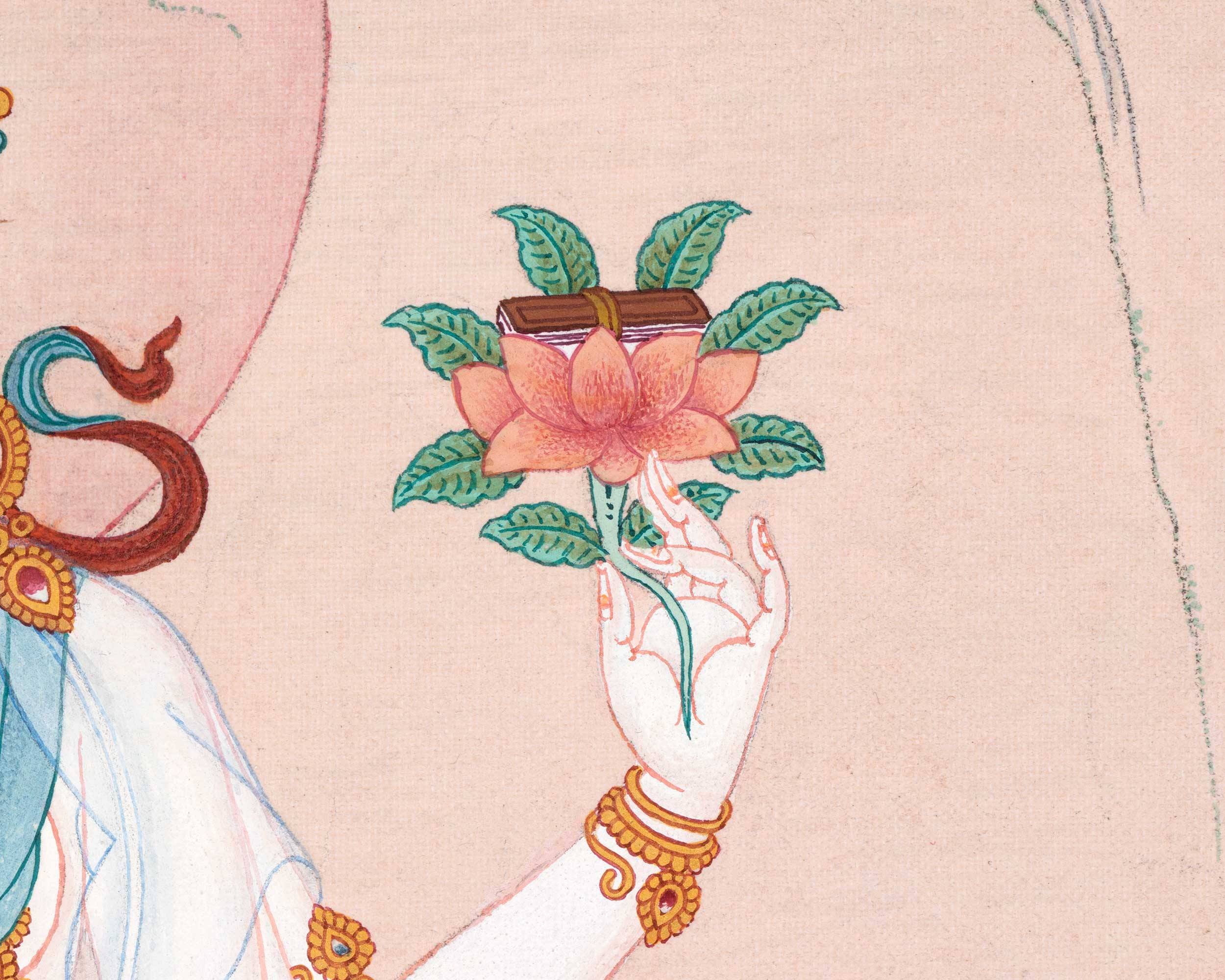 Mahasanti Tara  | 21 Tara of Surya Gupta Thangka