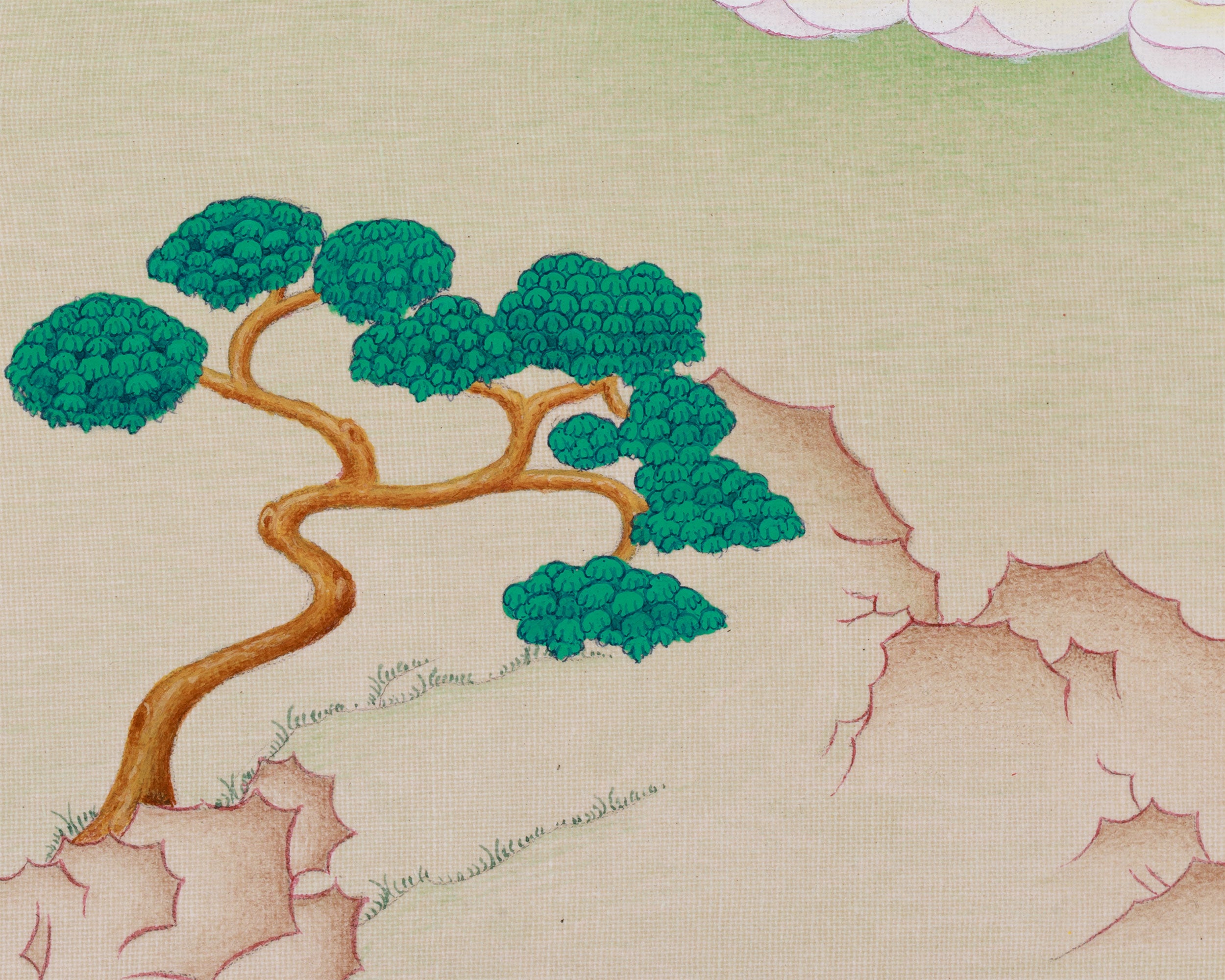 Tibetan Thangka of Shakyamuni Buddha | Enlightened One Who Taught the Path to Liberation