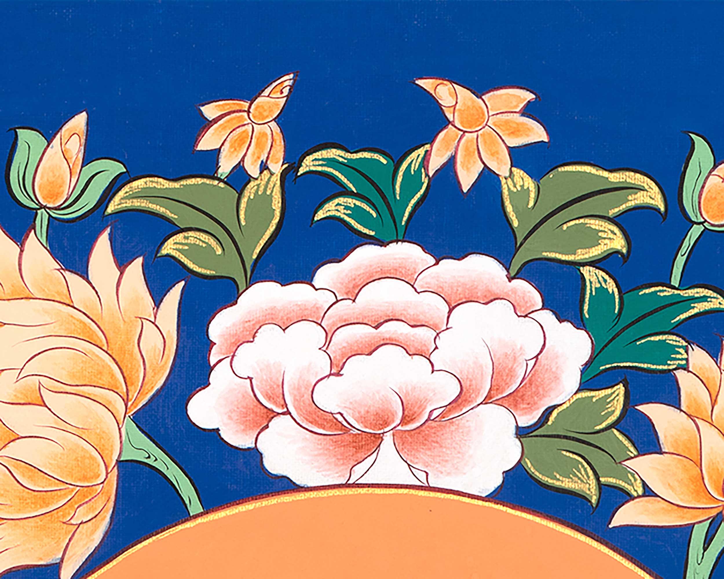 Tsongkhapa Thangka Painting | The Buddhist Master