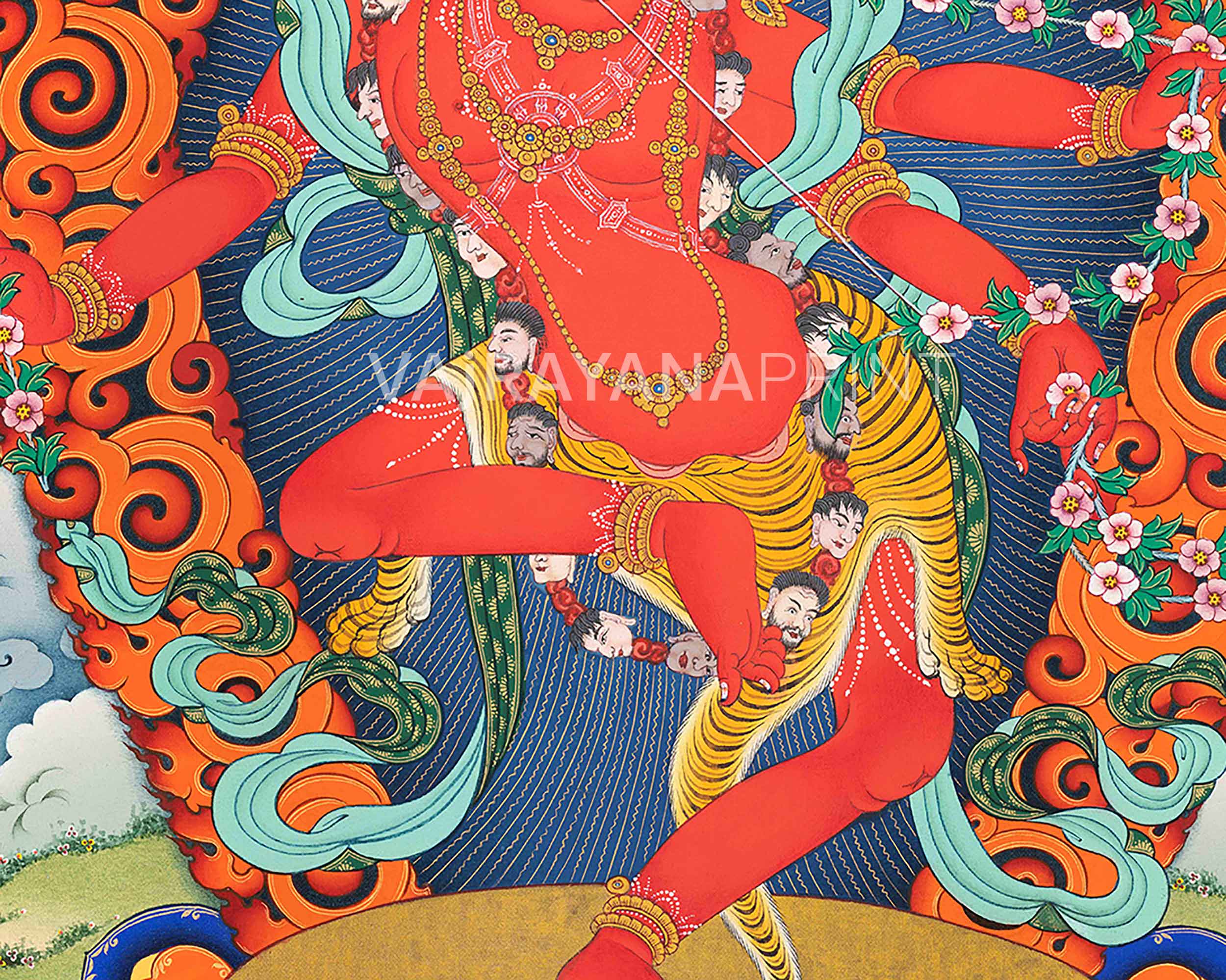 Kurukulla Canvas Print | High Quality Art as a Goddess of Love