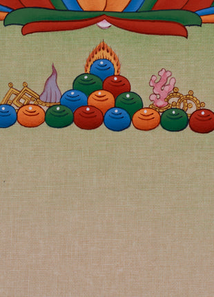 Siddhartha Gautama Thangka | Hand-Painted Tibetan Buddhist Artwork