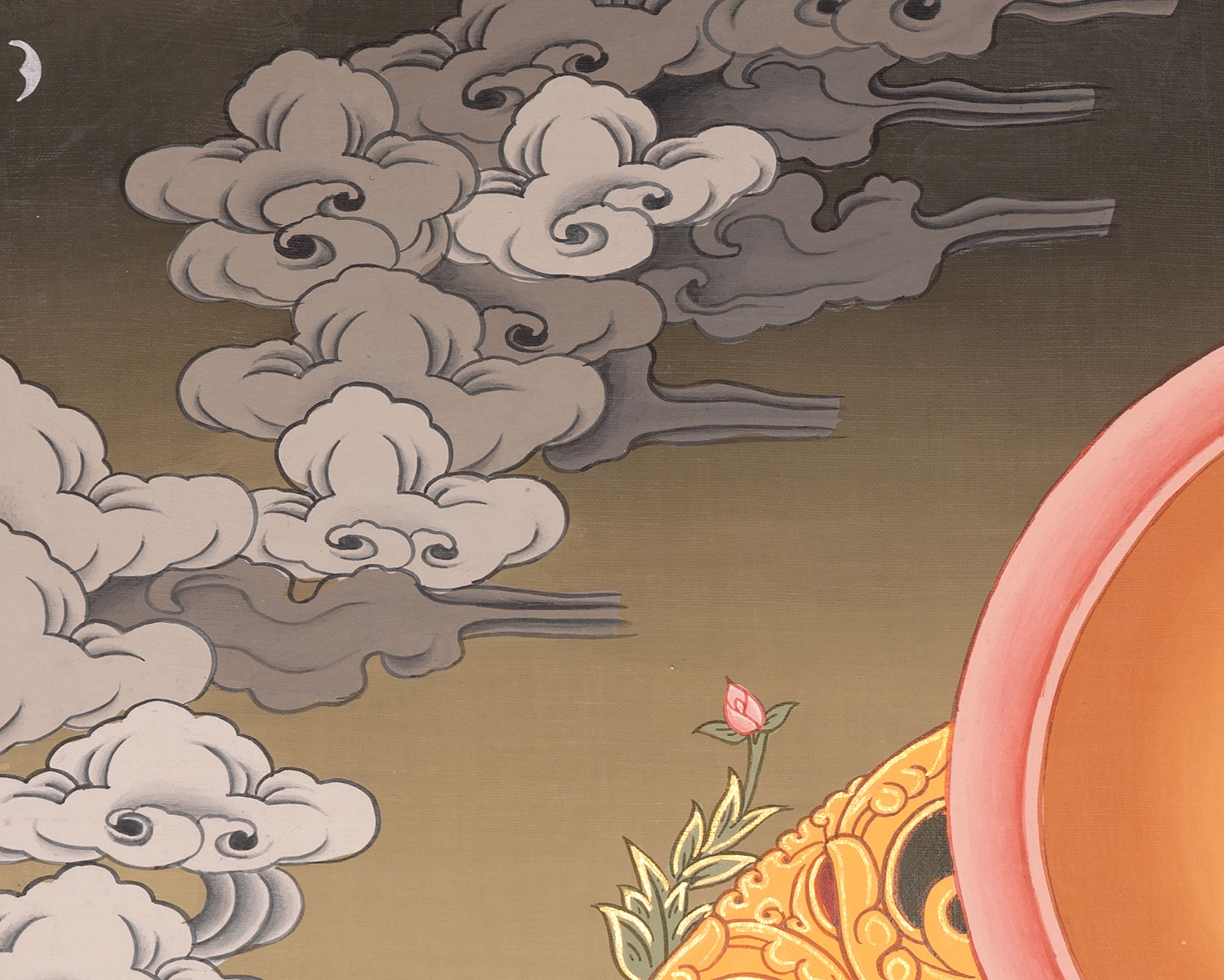 Mother Green Tara | Buddhist Thangka | Wall Decors