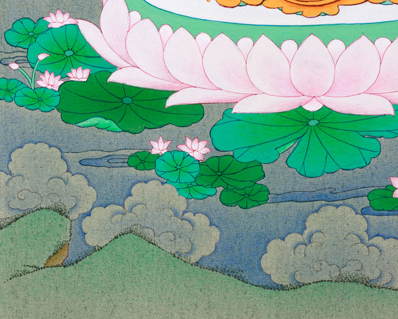 Small Shakyamuni Buddha Thangka | The Enlightened One