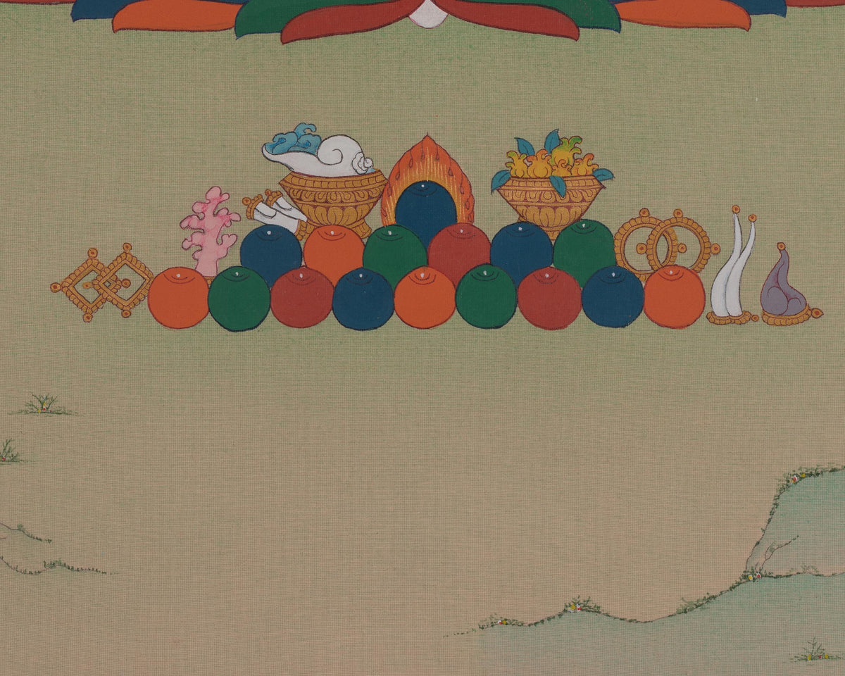 Amitabha Buddha Spiritual Art | Represents Infinite Light And Boundless Compassion