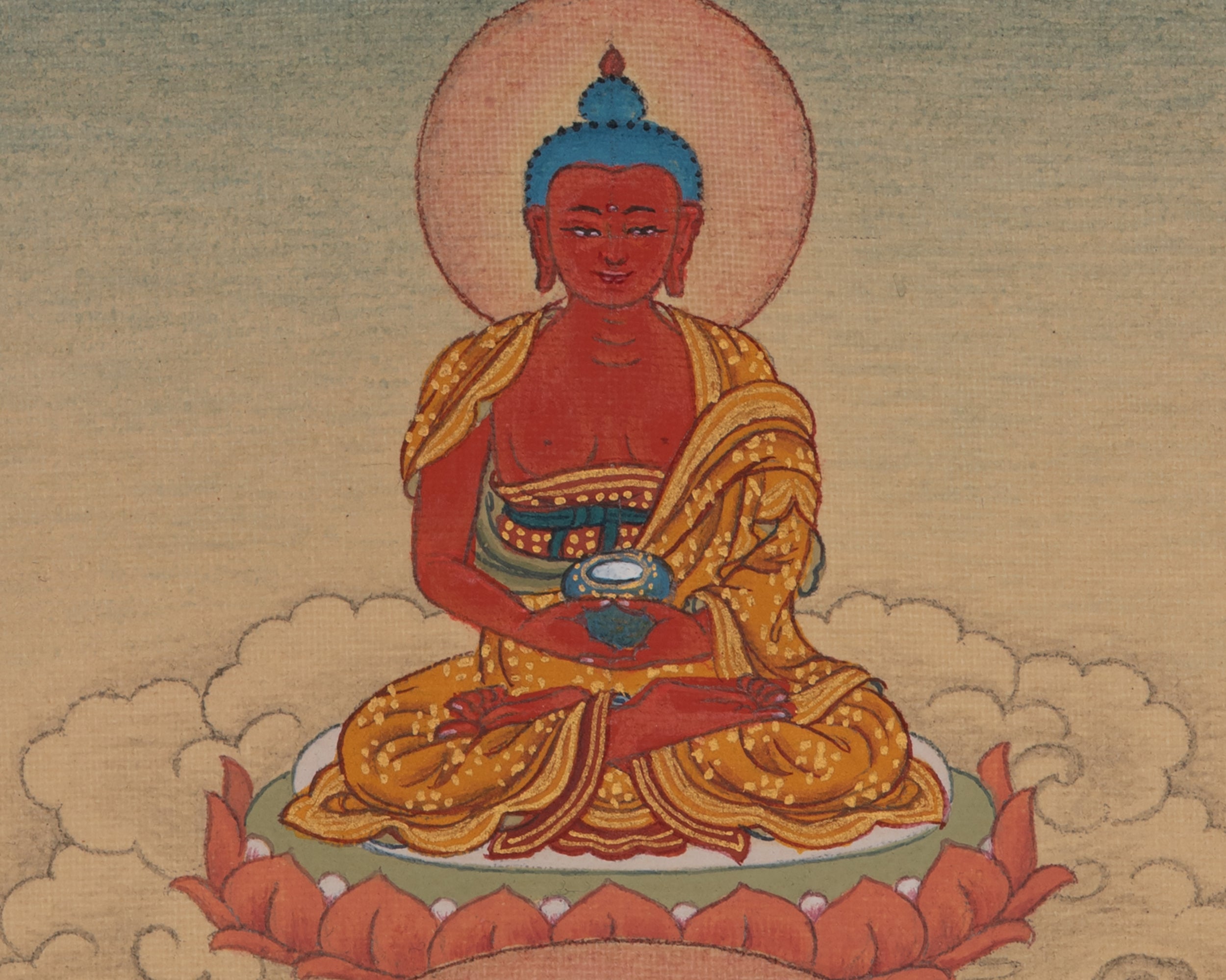 Padmasambhava Meditation Art | Guru Rinpoche Thangka | Spiritual Practice