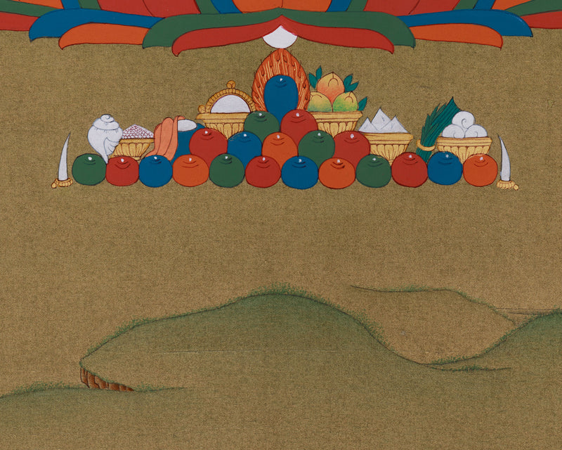 Vajrasattva Dorsem Thangka | The Path of Purification and Wisdom