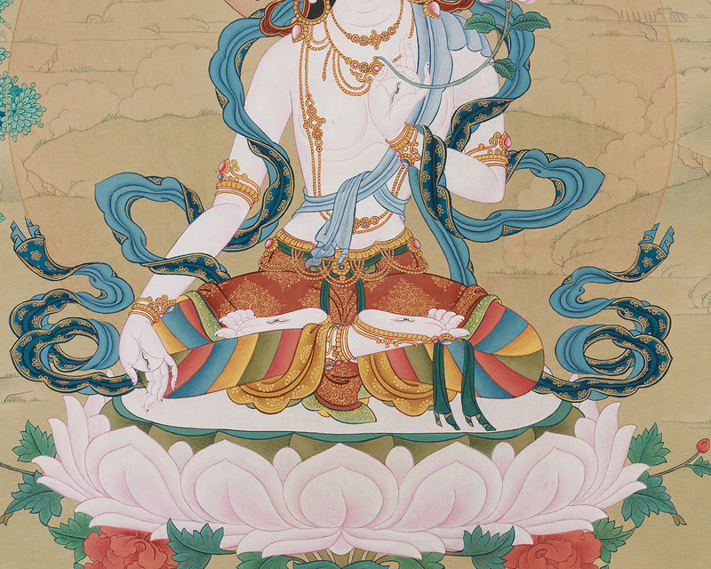 White Shyama Tara | Divine Manifestation of Healing and Protection