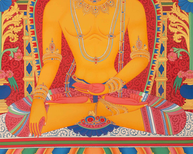 Buddha Ratnasambhava Giclee Print | One Of Dhyani (Eternal, Self Born) Buddha