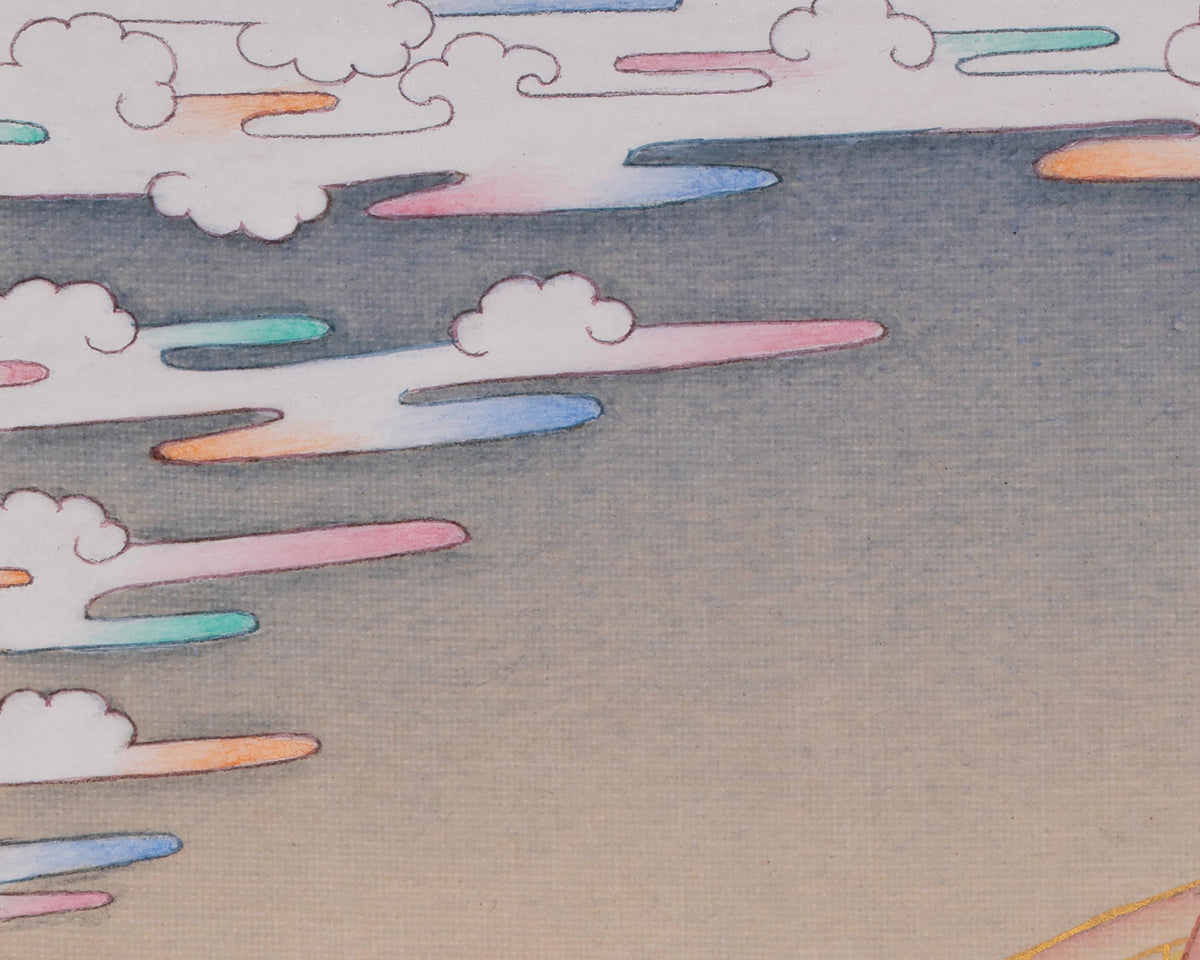 Samantabhadra Buddhist Thangka | Represents Primordial Wisdom and Reality