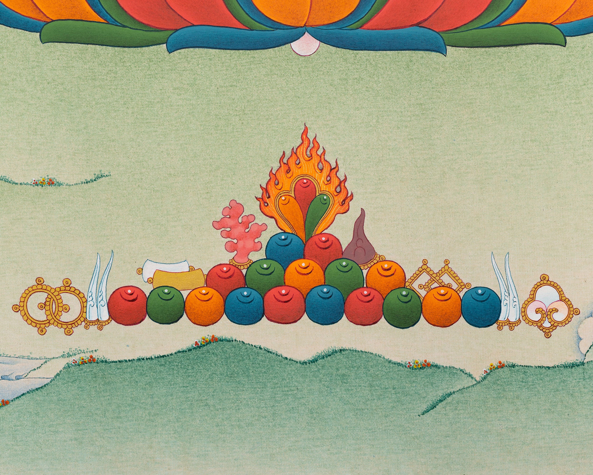 Longchenpa Canvas Print | Tibetan Buddhist Master of Dzogchen
