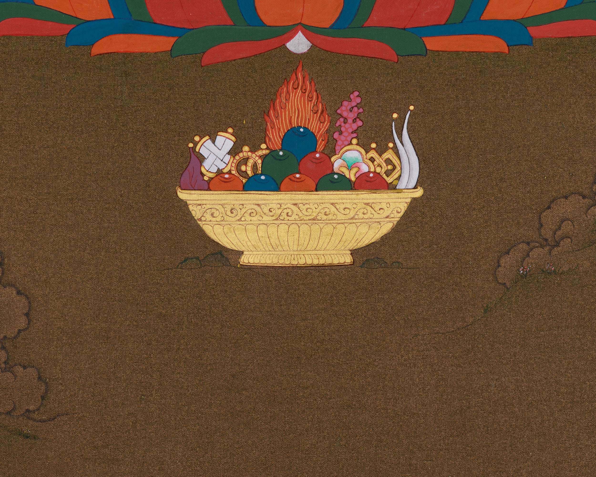 Shakyamuni Buddha Spiritual Art | Enlightenment and Dharma Teaching