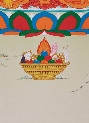 The Majestic Embodiment of Enlightenment | Shakyamuni Buddha Artwork