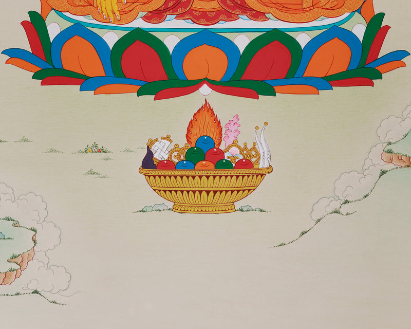 The Majestic Embodiment of Enlightenment | Shakyamuni Buddha Artwork