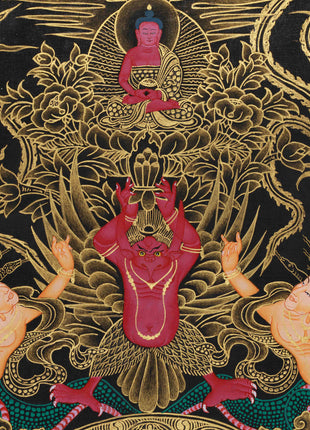 The Enlightened Teacher Buddha Shakyamuni | Giclee Canvas Print