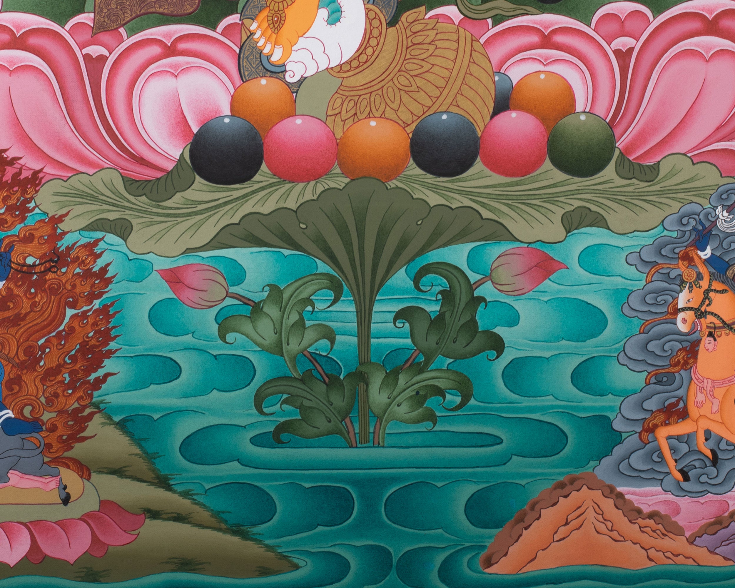 Dzambhala Tibetan Wealth Deity | Symbol of Spiritual and Material Prosperity